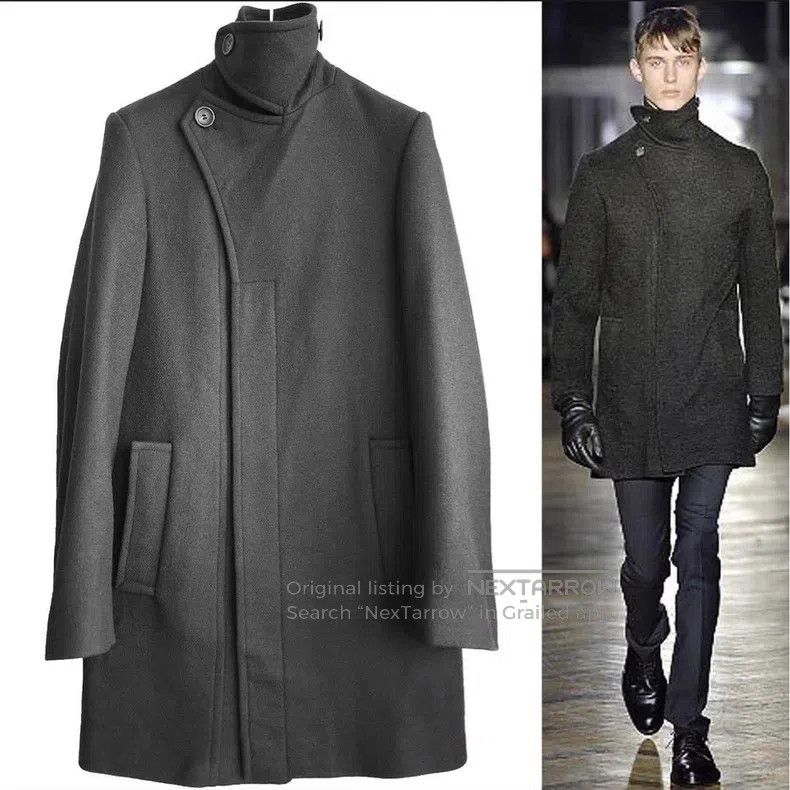 Raf Simons Raf Simons 08aw show woollen coat Size US S / EU 44-46 / 1 - 1 Thumbnail