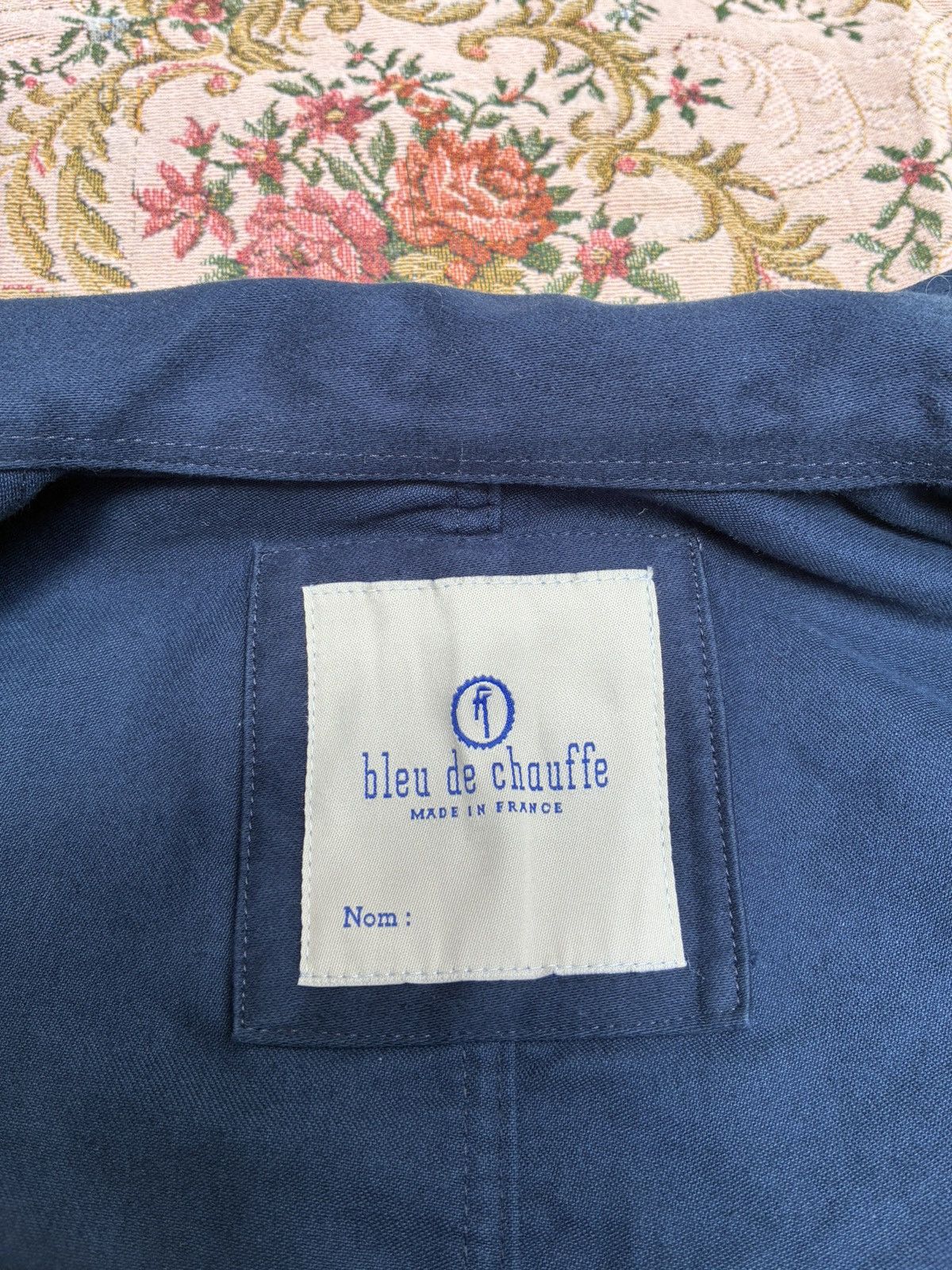 Bleu de Chauffe BLEU DE CHAUFFE GERMINALE MOLESKIN FRENCH MADE CHORE JACKET Size US XS / EU 42 / 0 - 1 Thumbnail