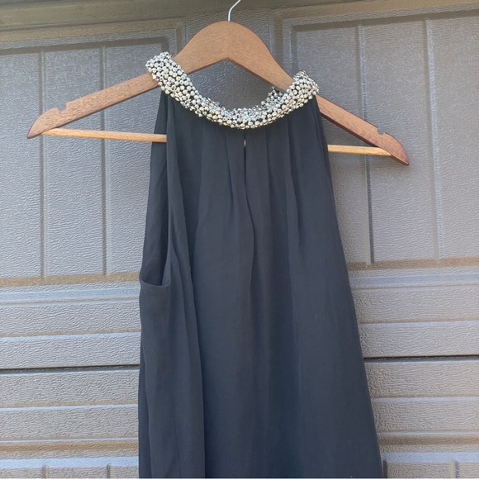 Diane von Furstenberg Diane Von Furstenberg Lainey Dress Silk Halter Black Size 6 Size M / US 6-8 / IT 42-44 - 3 Thumbnail
