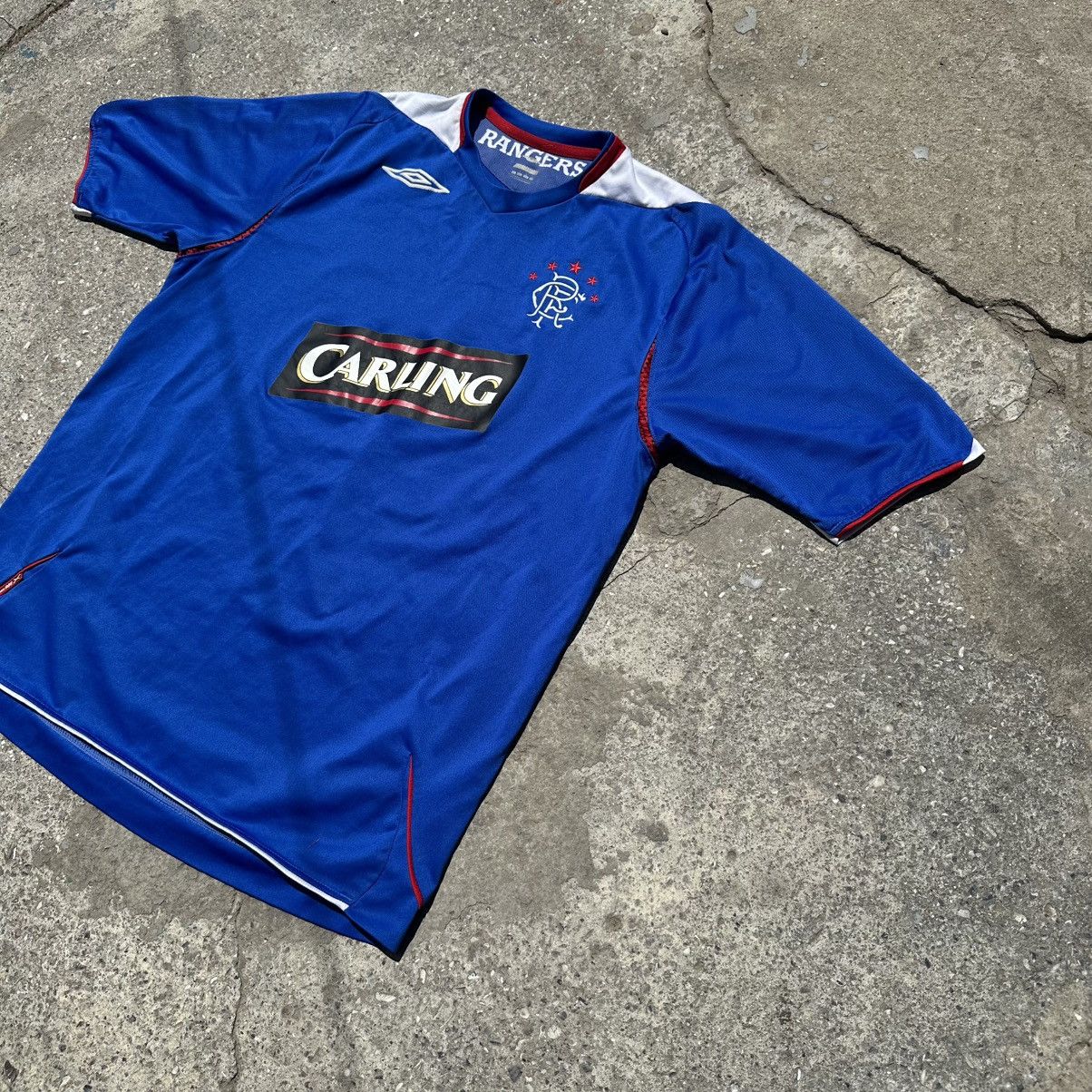 Umbro UMBRO VINTAGE Rangers FC HOMME 2006/2007 LORNA Soccer jersey Size US L / EU 52-54 / 3 - 2 Thumbnail