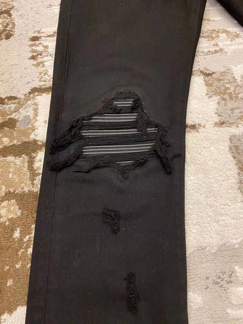 Amiri Amiri pure black mx1 denim pants Size US 31 - 2 Thumbnail