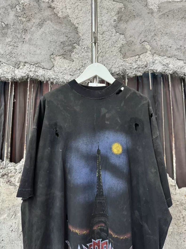 Balenciaga Balenciaga Do Old Destruction Tower Short Sleeve Size US S / EU 44-46 / 1 - 3 Thumbnail