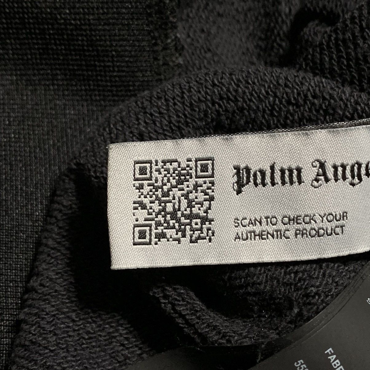 Palm Angels Palm Angels Large Broken Logo Black Sweatshirt Virgil Abloh Size US L / EU 52-54 / 3 - 7 Thumbnail