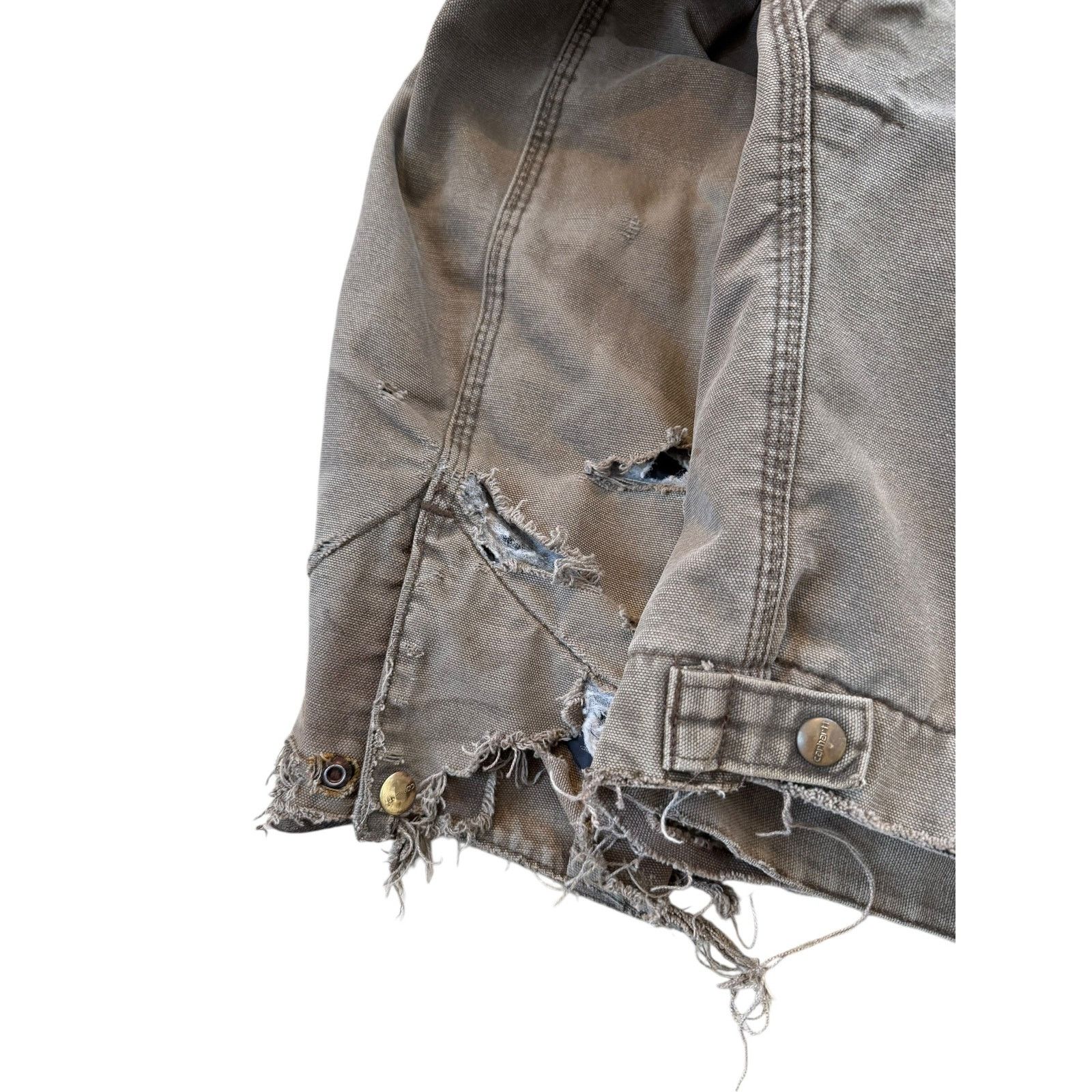 Carhartt CHARCOAL BROWN DISTRESSED DETROIT Size US M / EU 48-50 / 2 - 6 Thumbnail