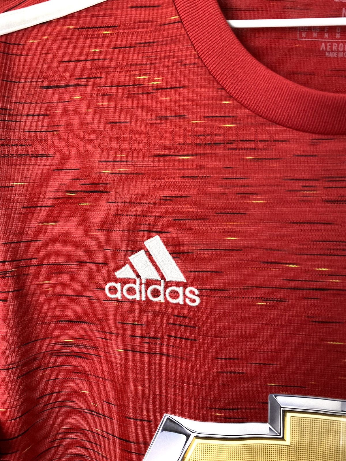 Nike 2020-21 Adidas Manchester United Soccer Jersey T Shirt Size US M / EU 48-50 / 2 - 4 Thumbnail