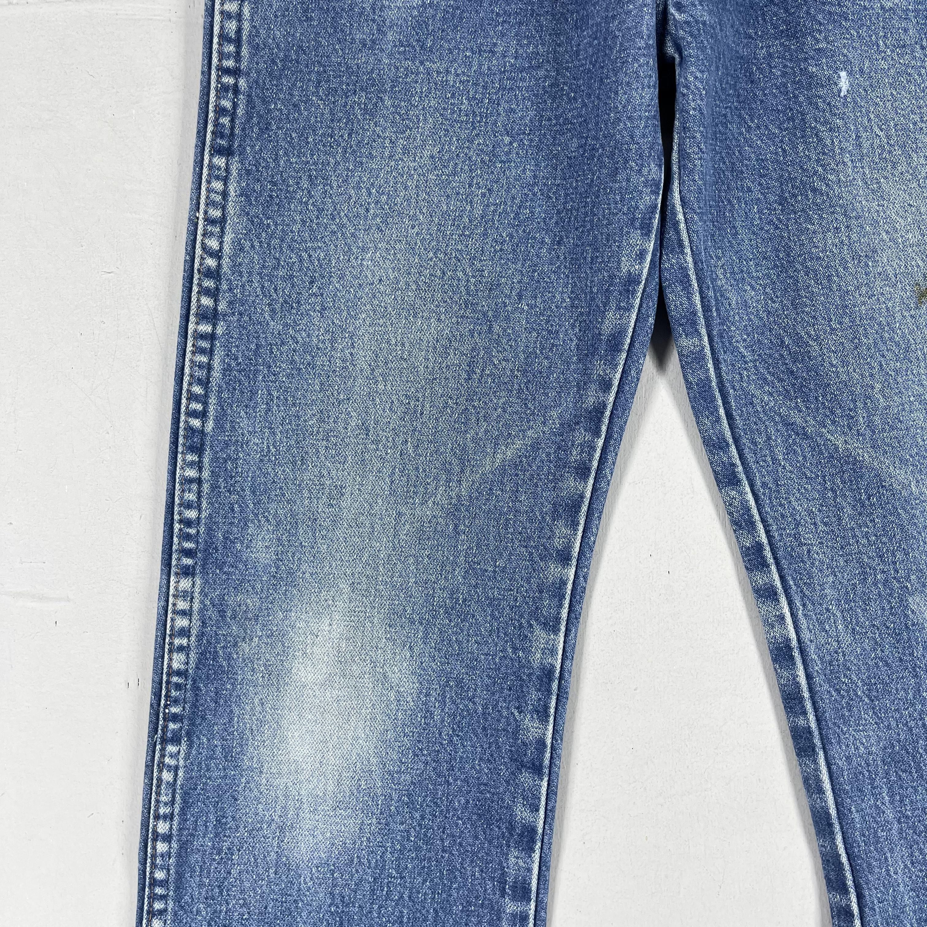 Vintage × Wrangler Size 25 Vintage Wrangler Small Hip Distressed Dirty Jeans Size 25" / US 0 / IT 36 - 4 Thumbnail