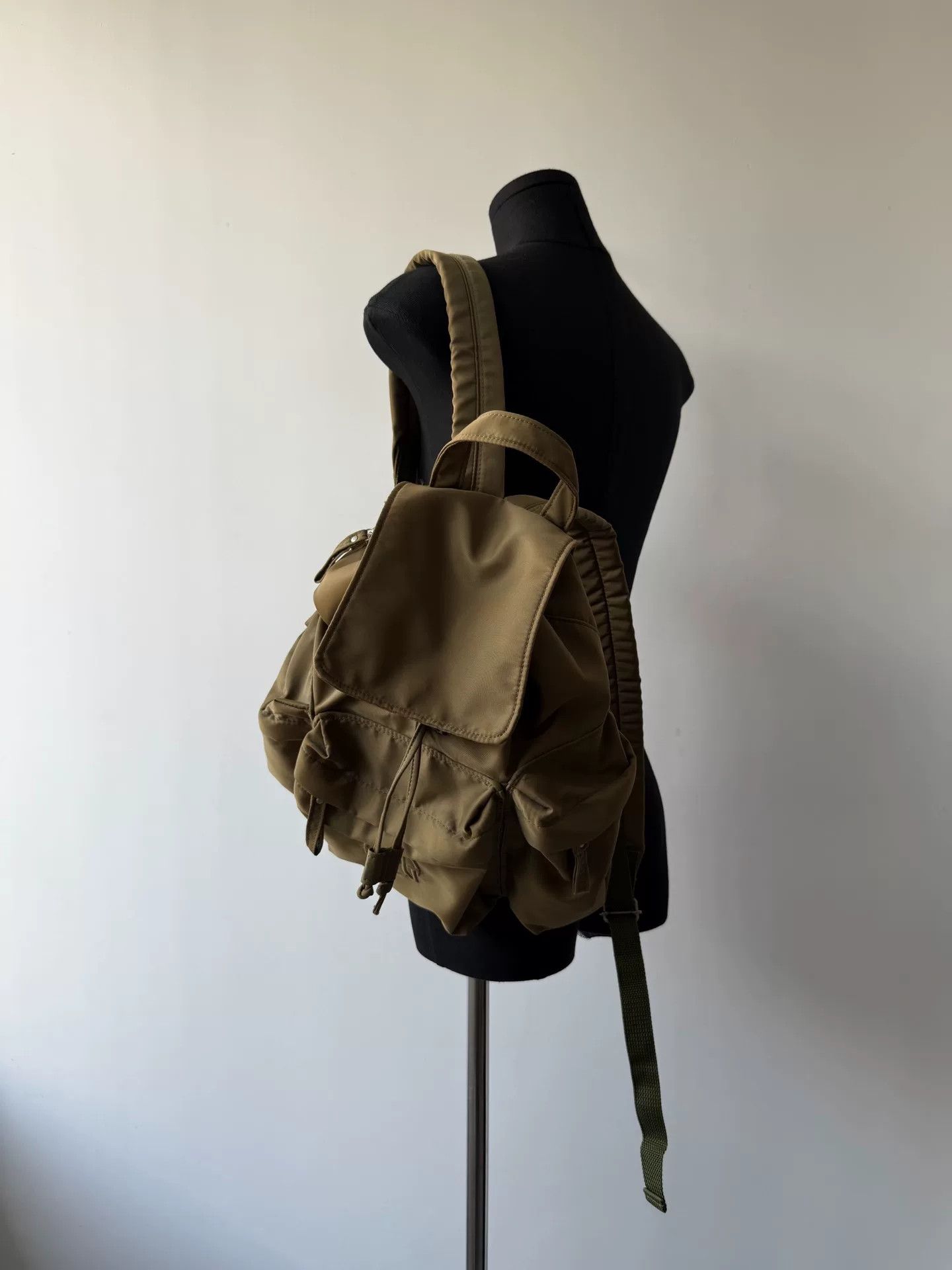 Jean Paul Gaultier Jean Paul Gaultier Olive Green Backpack Size ONE SIZE - 1 Thumbnail