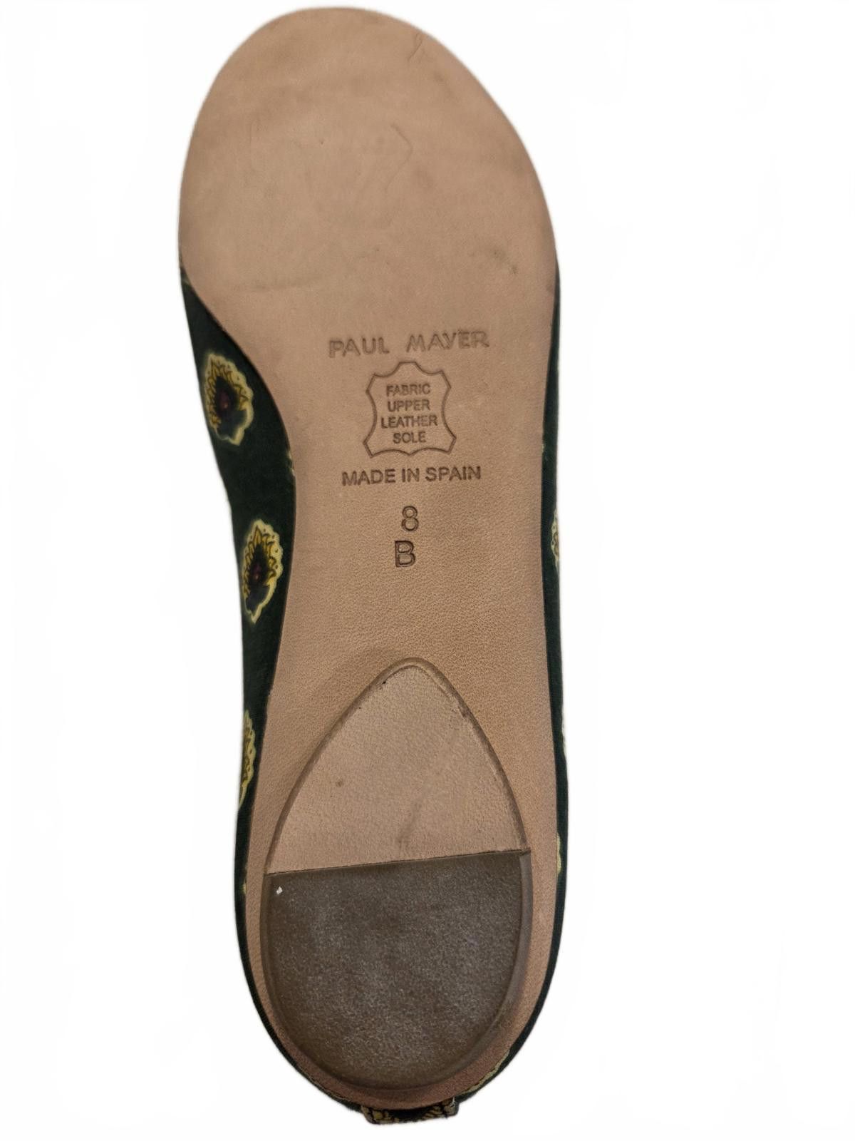 Other Paul Mayer Country Provencale Fabric Ballet Flat Size 8 NIB Size US 8 / IT 38 - 6 Thumbnail
