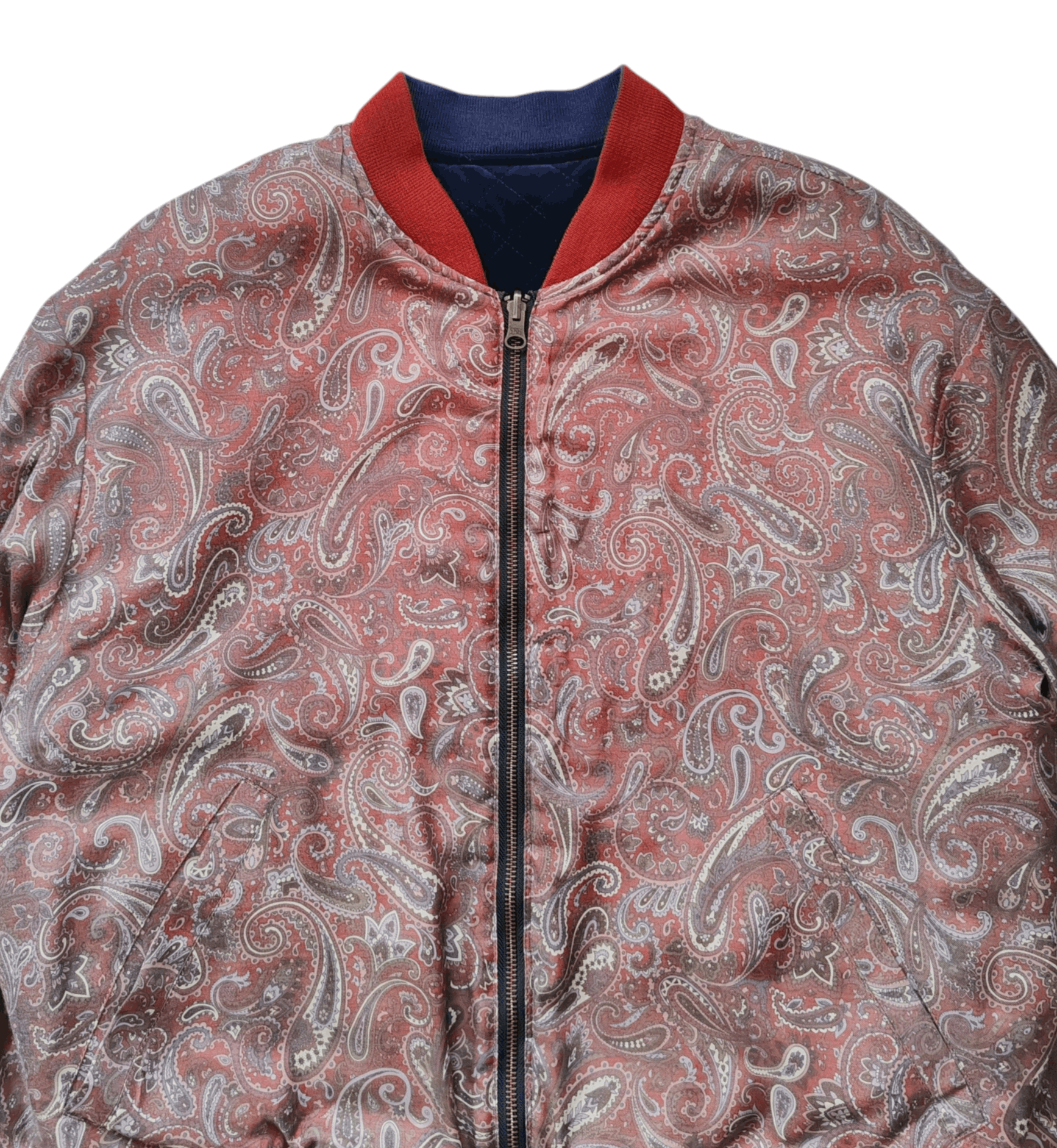 Japanese Brand Kiyoshi Nakagawa Artigiano Reversible Bomber Jacket size M Size US M / EU 48-50 / 2 - 5 Thumbnail