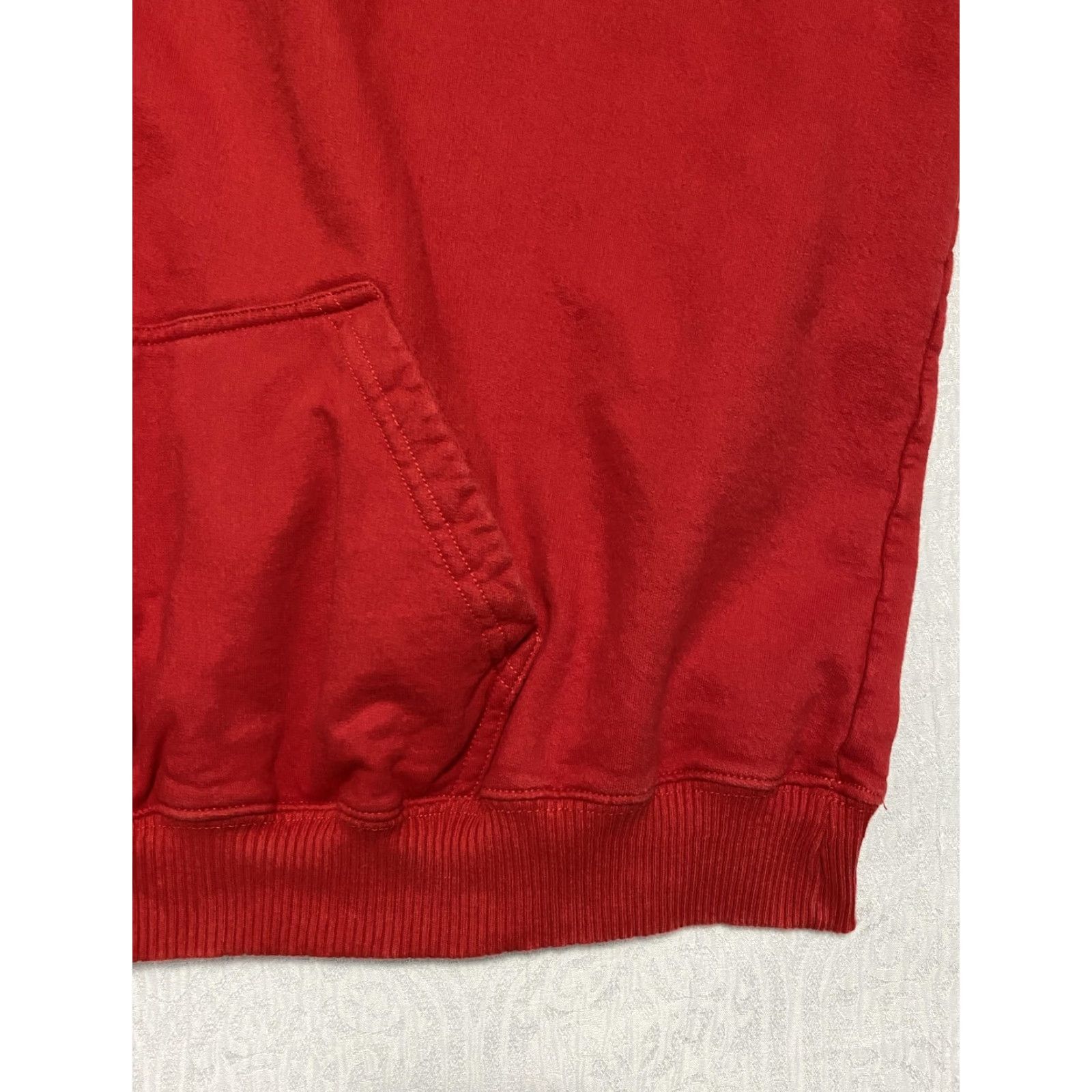 Vintage VINTAGE Peru Hoodie Mens 2XL Red Pullover Sweatshirt Embroidered Tourist Souvenir Size US XXL / EU 58 / 5 - 7 Thumbnail