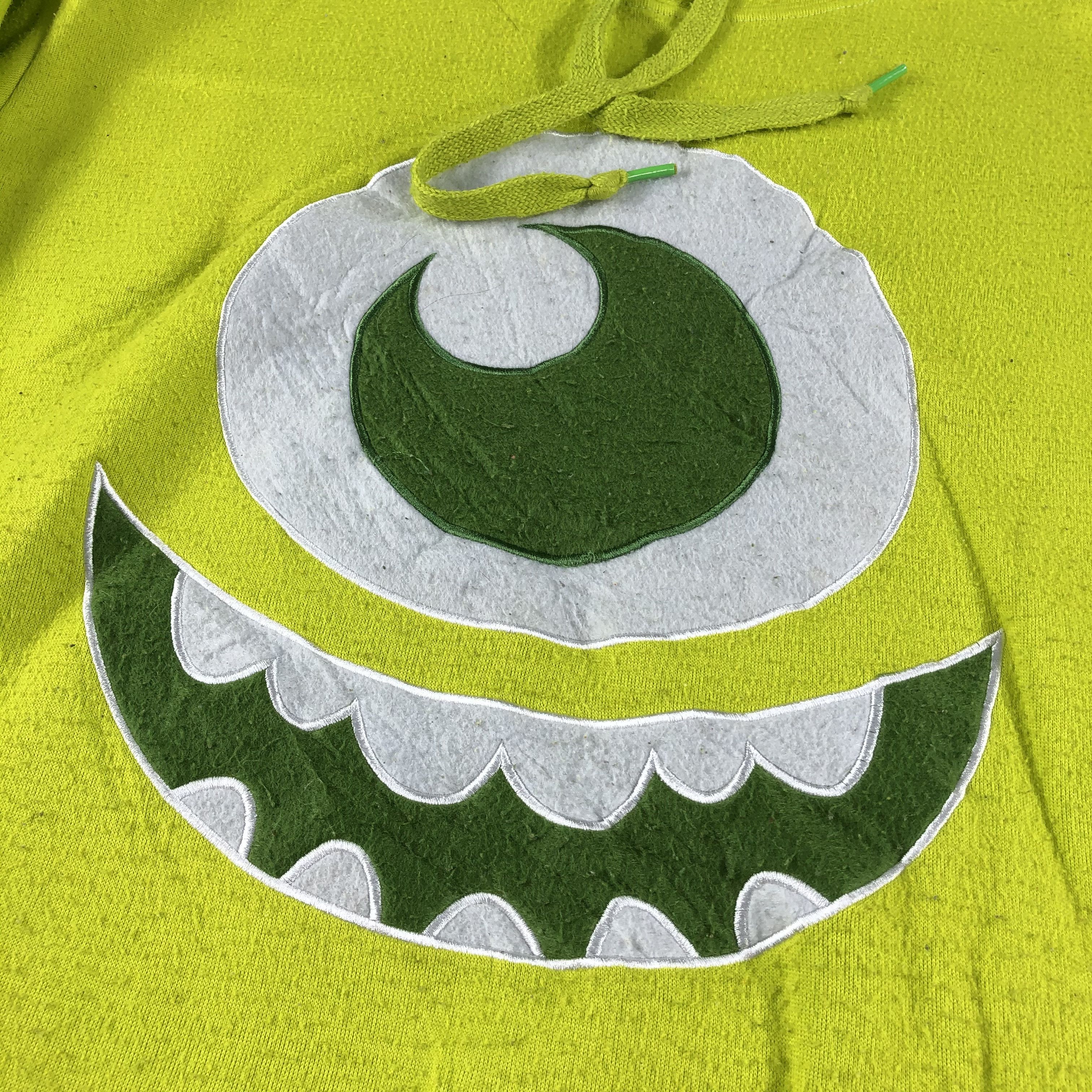 Disney Disney Monster Inc Mike Wazowski Hoodies F134 Size US M / EU 48-50 / 2 - 3 Thumbnail
