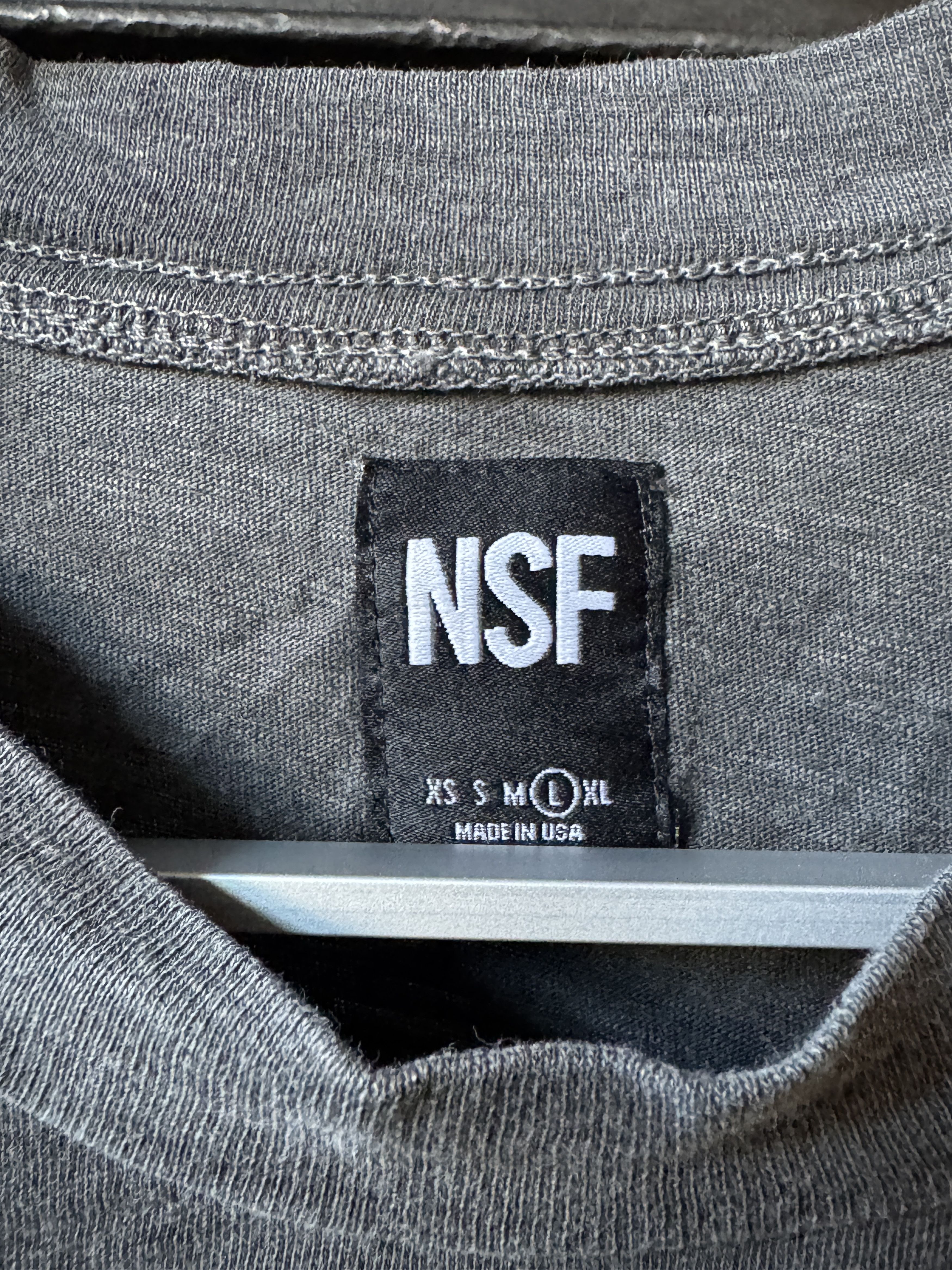 NSF Brand New NSF Distressed Short Sleeve T shirt Size L Size US L / EU 52-54 / 3 - 4 Thumbnail