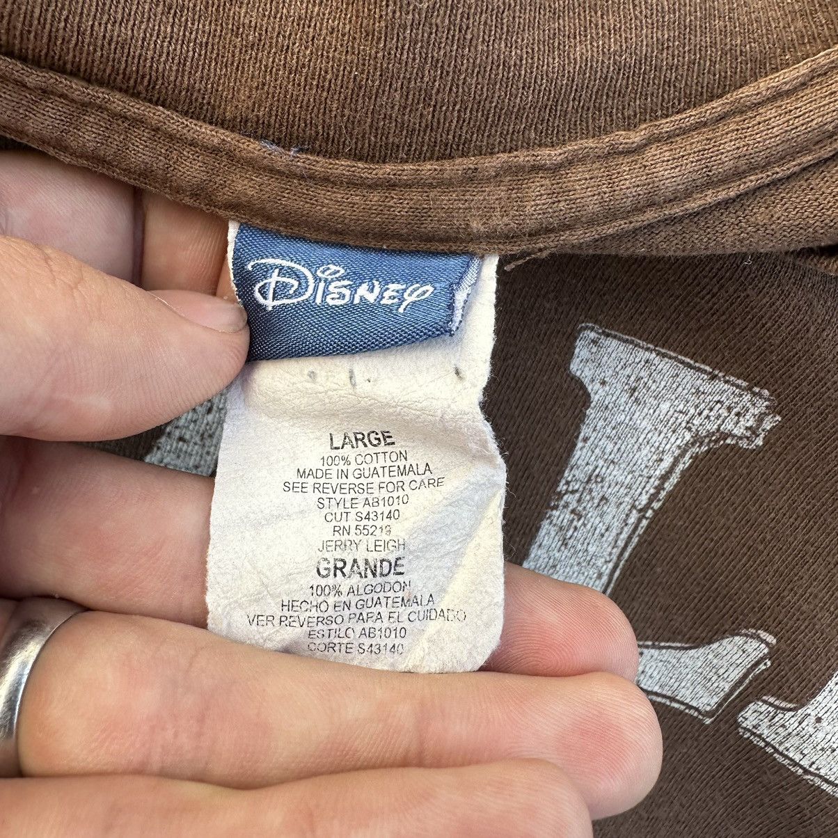 Disney × Vintage Vintage Disney T-shirts Grumpy Big Logo Joke Humor Y2K 00s Size US L / EU 52-54 / 3 - 7 Thumbnail