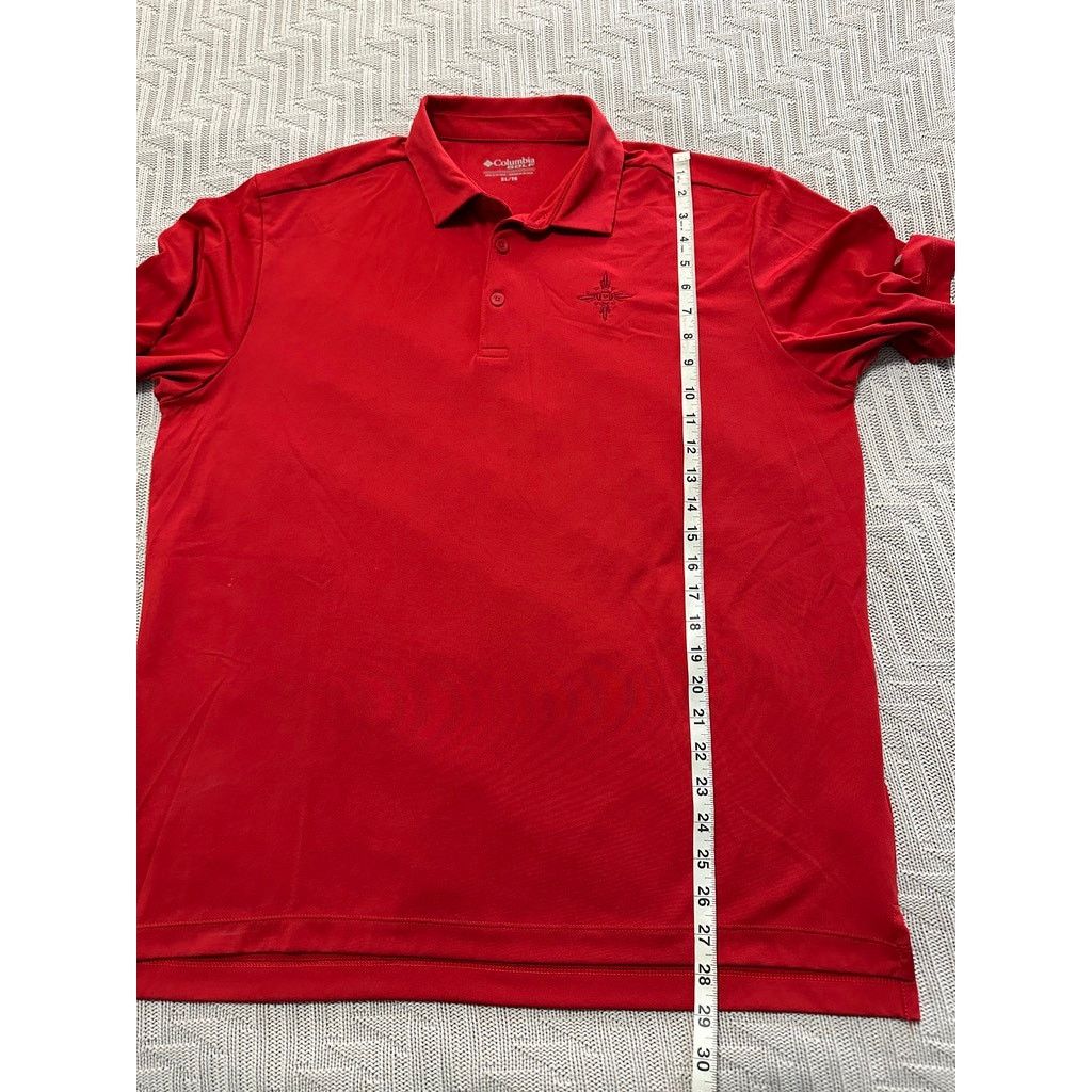 Columbia Columbia Golf Mohegan Sun red polo size XL Size US XL / EU 56 / 4 - 6 Thumbnail