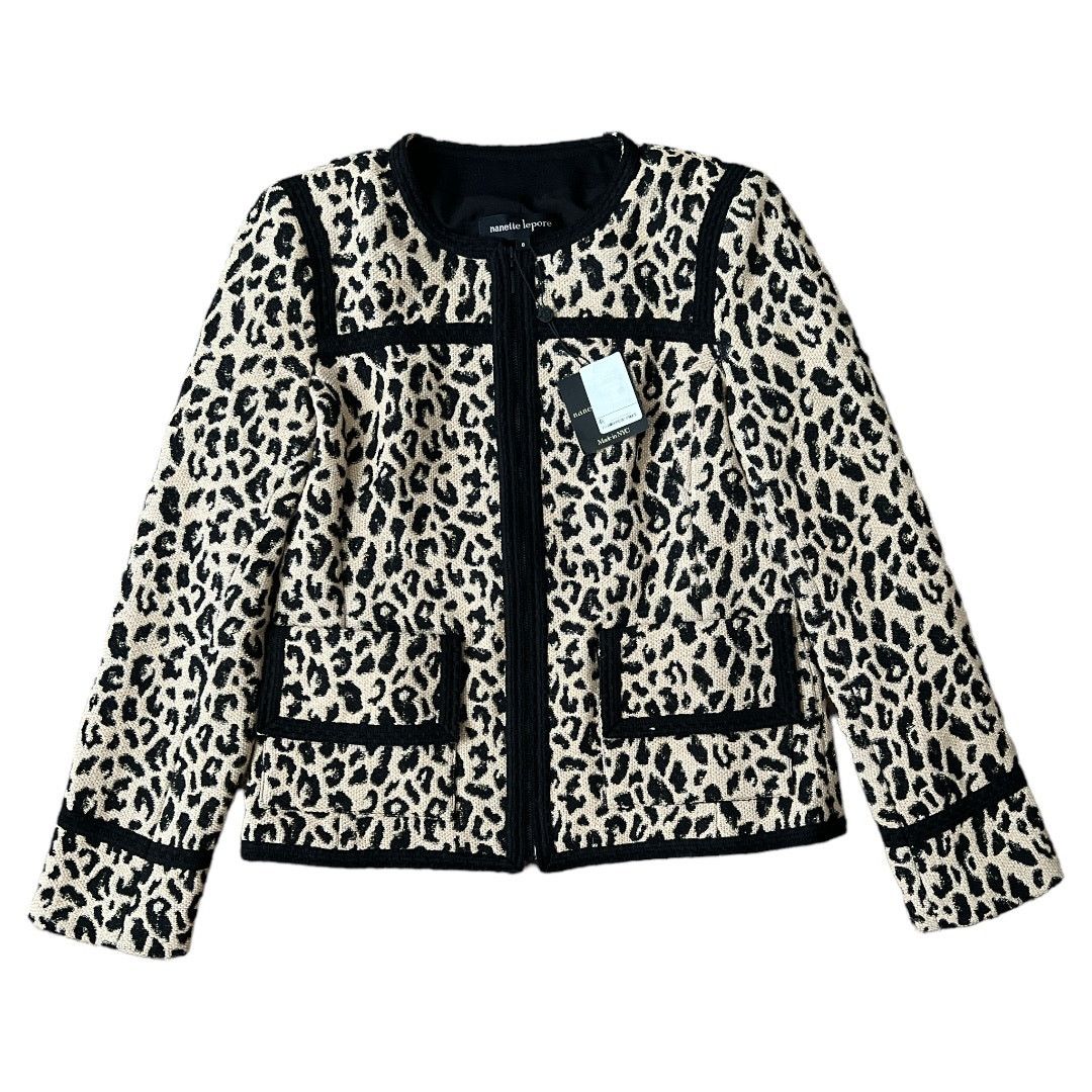 Nanette Lepore Nanette Lepore Leopard-Print Sheath Dress + Jacket Set, US0 Size XS / US 0-2 / IT 36-38 - 9 Thumbnail