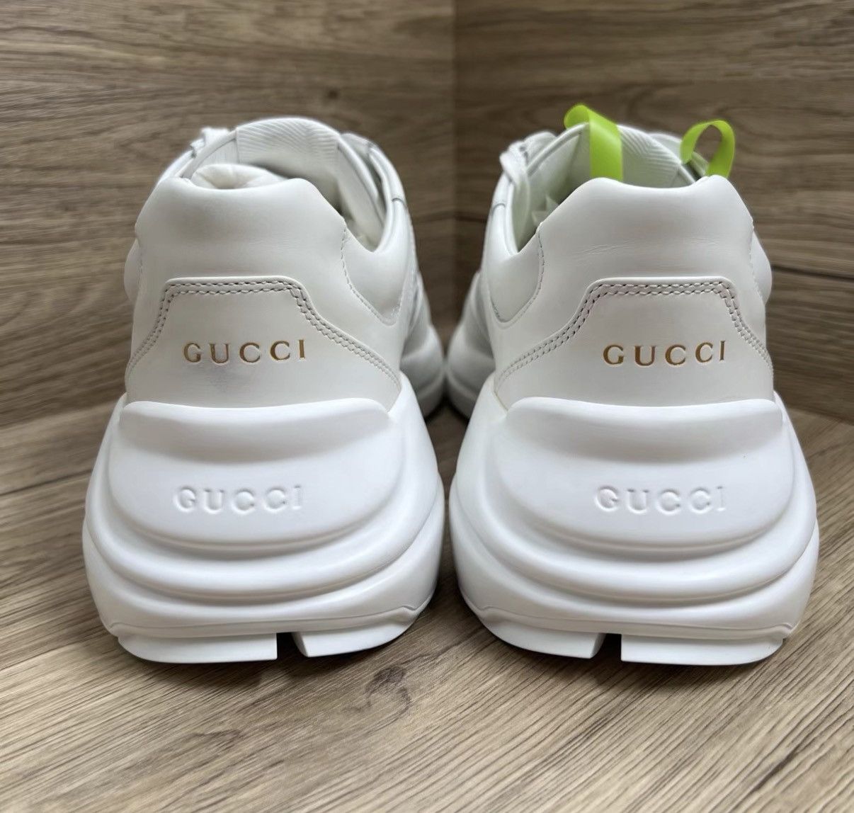Gucci Gucci Phyton White Dad Sneakers J41 Size US 8.5 / EU 41-42 - 5 Thumbnail