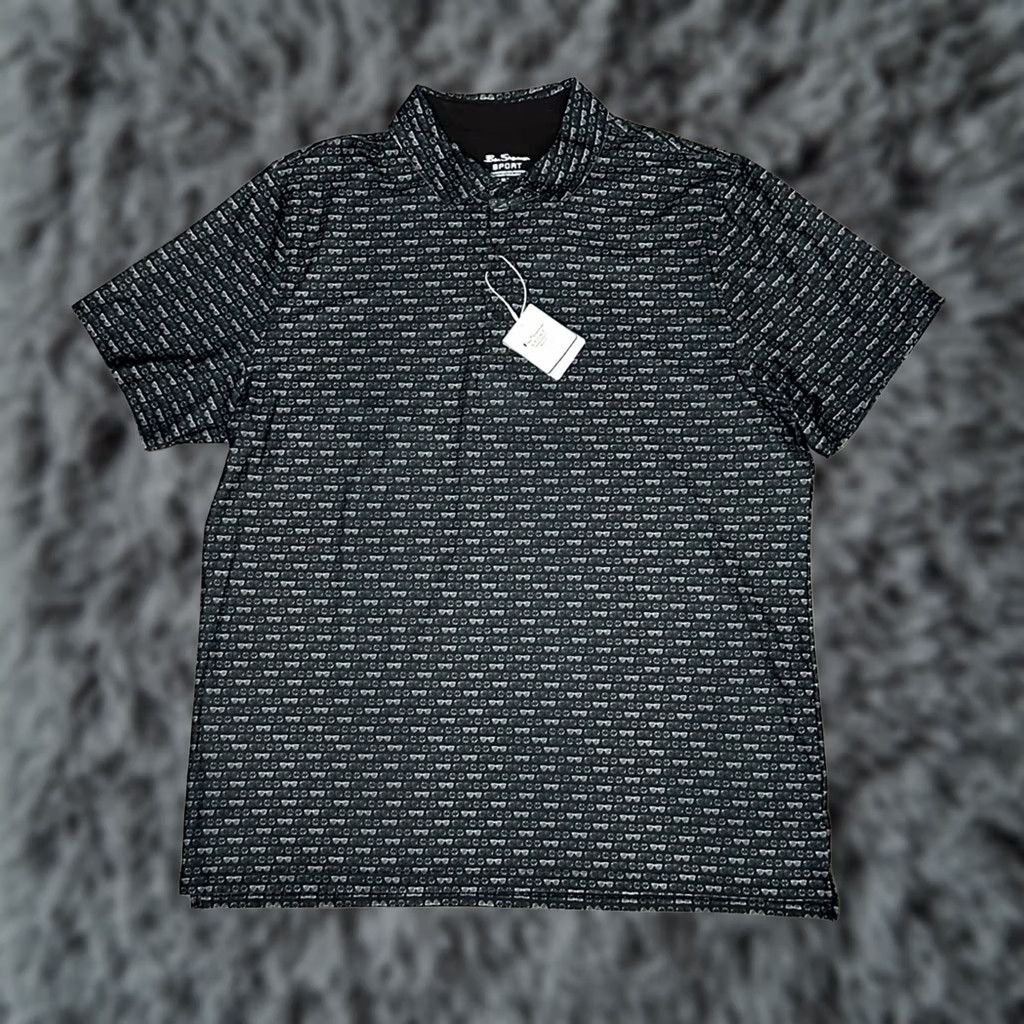 Ben Sherman Ben Sherman Sport 3 Button Tech Sunglasses Golf Jersey Polo - 2XL Men Black Jersey Polo Sports Shirt Ben Sherman Mens 2XL Size US XXL / EU 58 / 5 - 1 Thumbnail