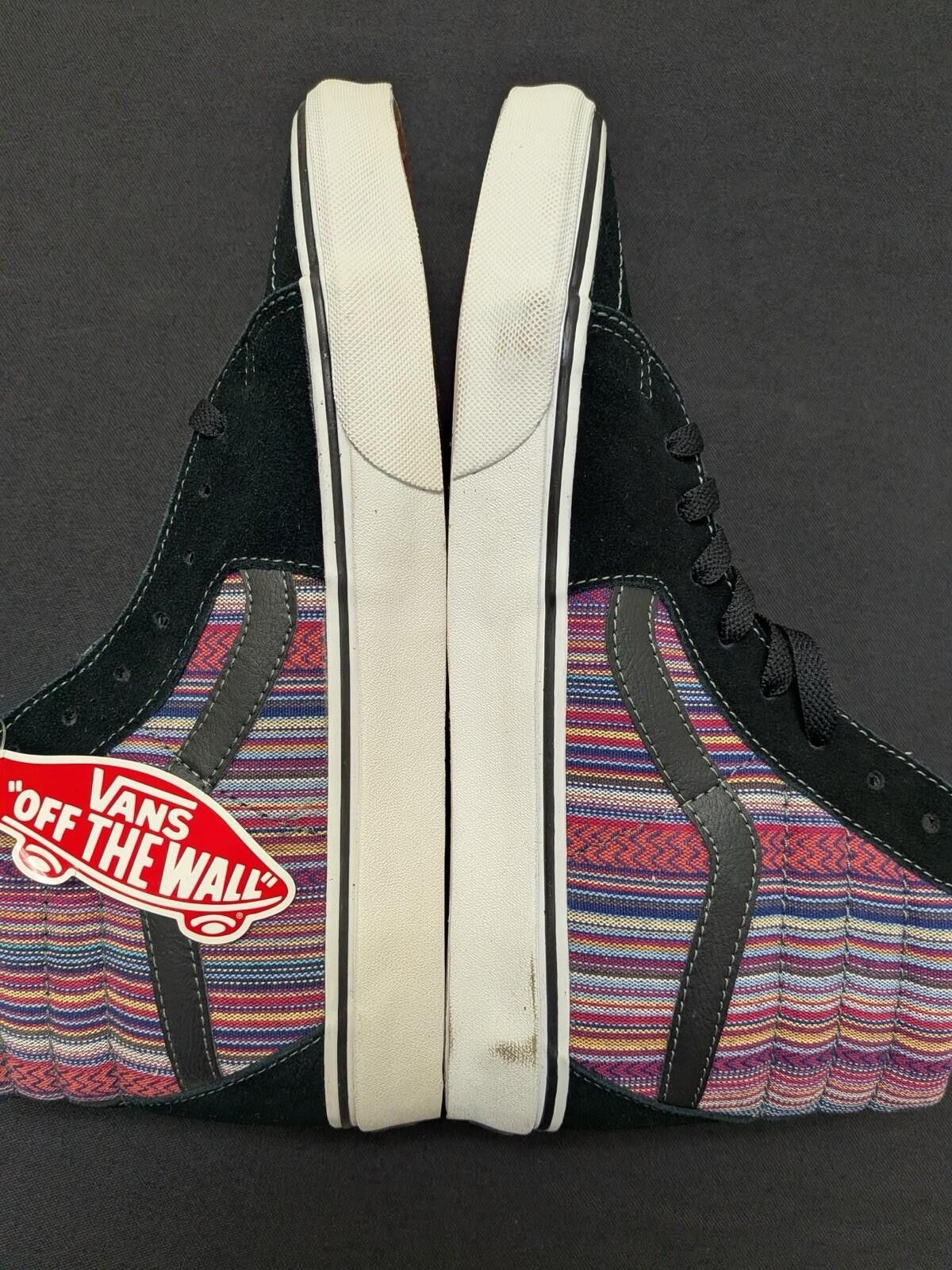 Vans Vans Sk8-Hi Guate Weave Black VN-0TS9GZ5 US10.5 Size US 10.5 / EU 43-44 - 11 Thumbnail