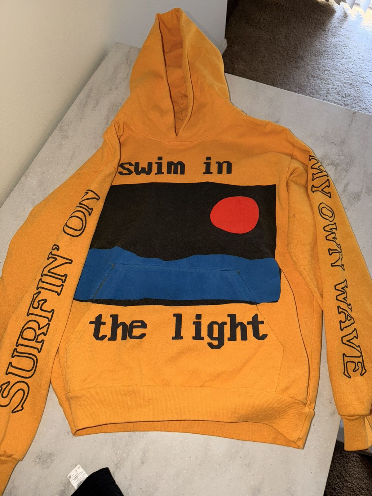 Cactus Plant Flea Market × Kid Cudi Kid Cudi x CPFM Hoodie Coachella 2019 Swim in the Light Size US M / EU 48-50 / 2 - 1 Thumbnail