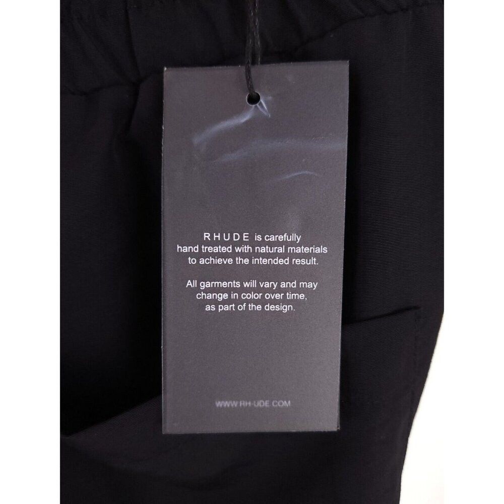 Rhude Rhude Flight Pant Size M Mens 3M Reflective Black Red Nylon Size US 32 / EU 48 - 8 Thumbnail
