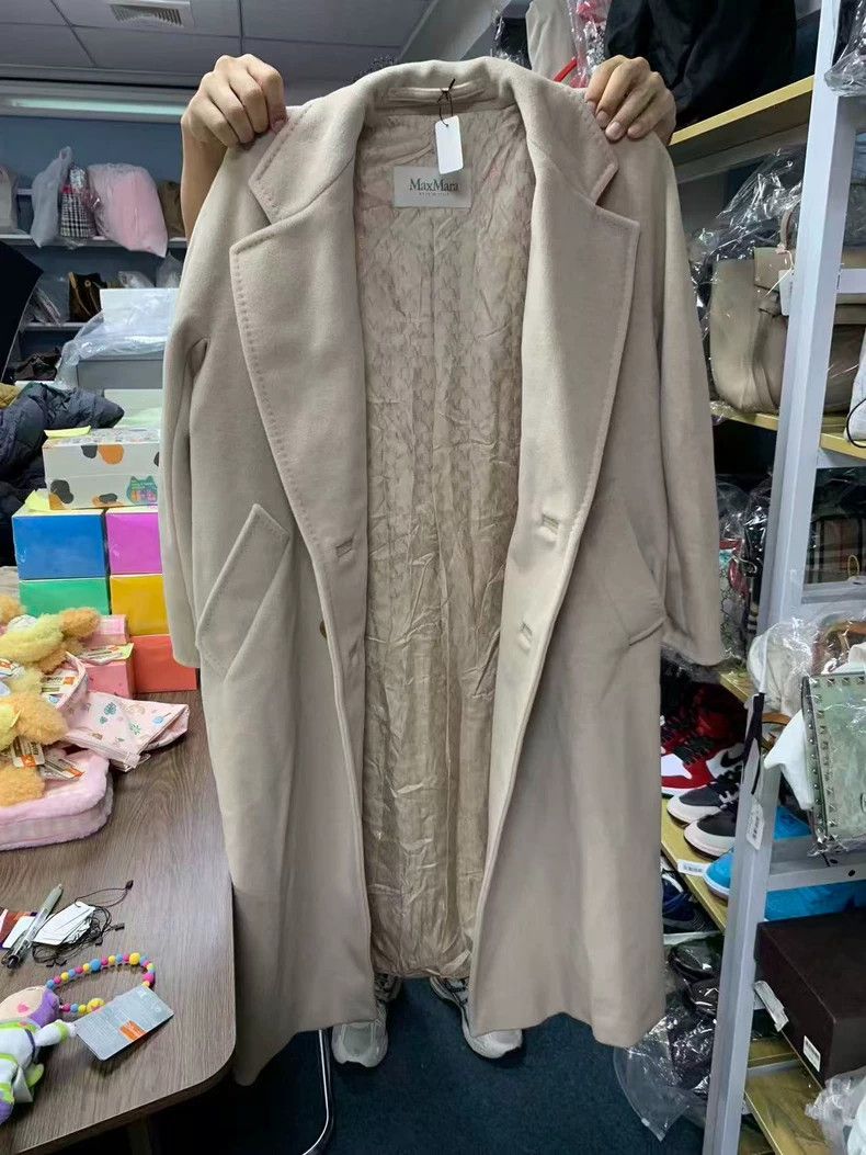 Max Mara 101801 Classic double-faced woolen loose breasted
