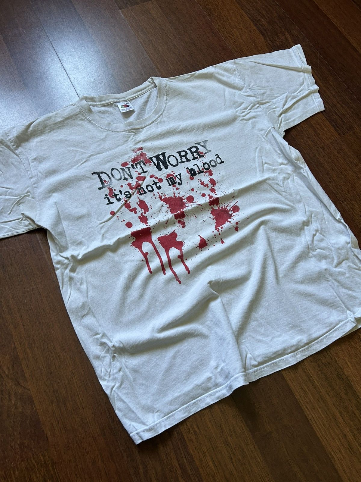 Fruit Of The Loom Vintage Merch 90s FOTL T-shirt Unisex Graphic Printed Sz XL Size US XL / EU 56 / 4 - 5 Thumbnail