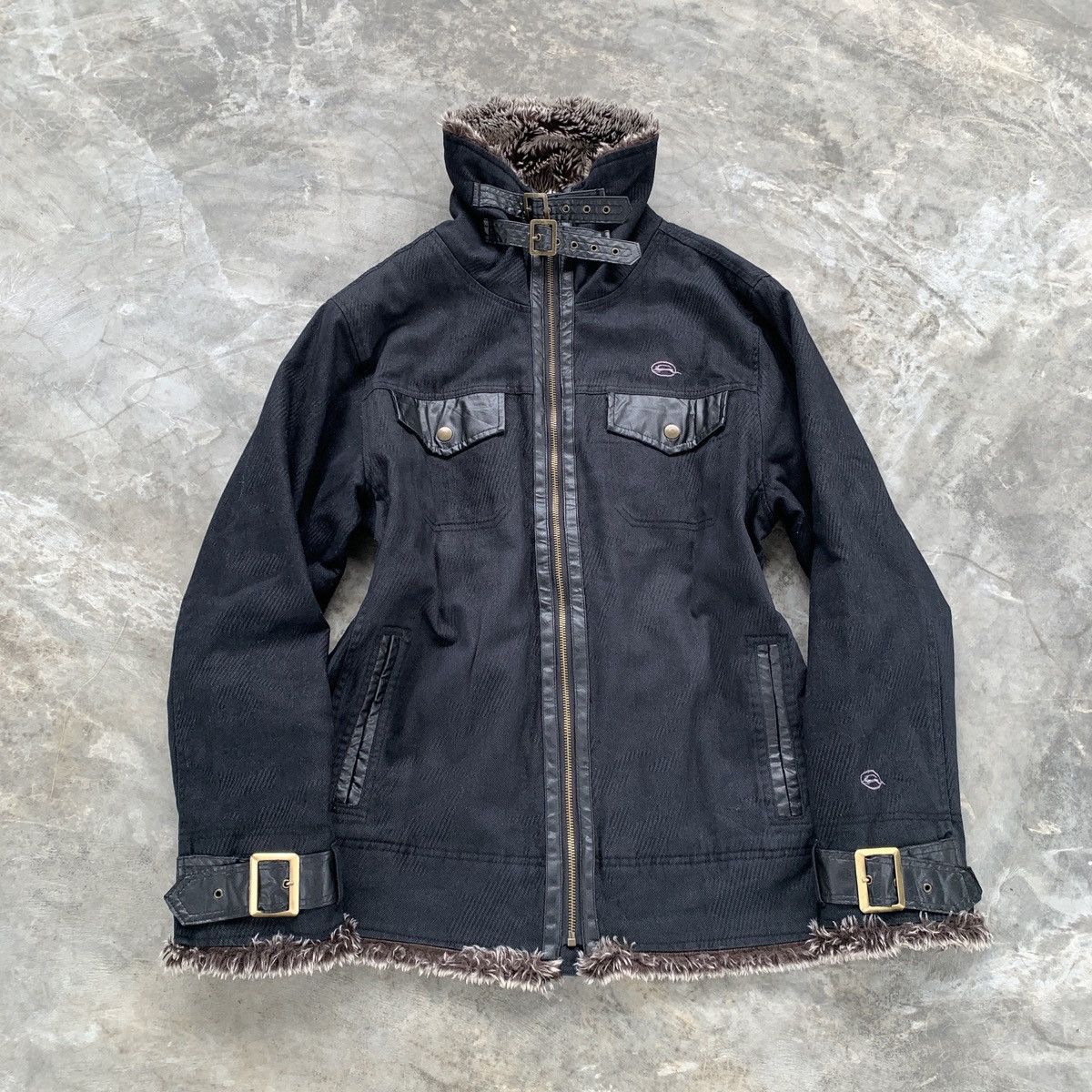 Japanese Brand 2000s Impala Fur Bondage ifsix LGB Style Jacket Size US L / EU 52-54 / 3 - 6 Thumbnail