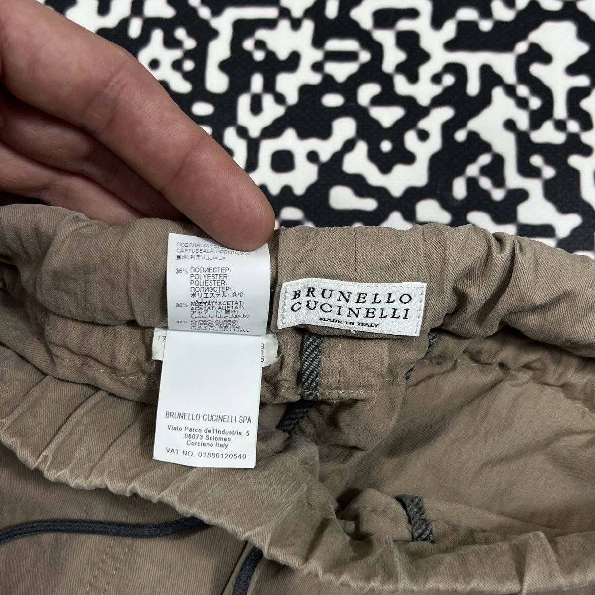 Brunello Cucinelli Vintage Y2K Brunello Cucinelli Luxury Retro Bridges Shorts Size 26" / US 2 / IT 38 - 16 Thumbnail