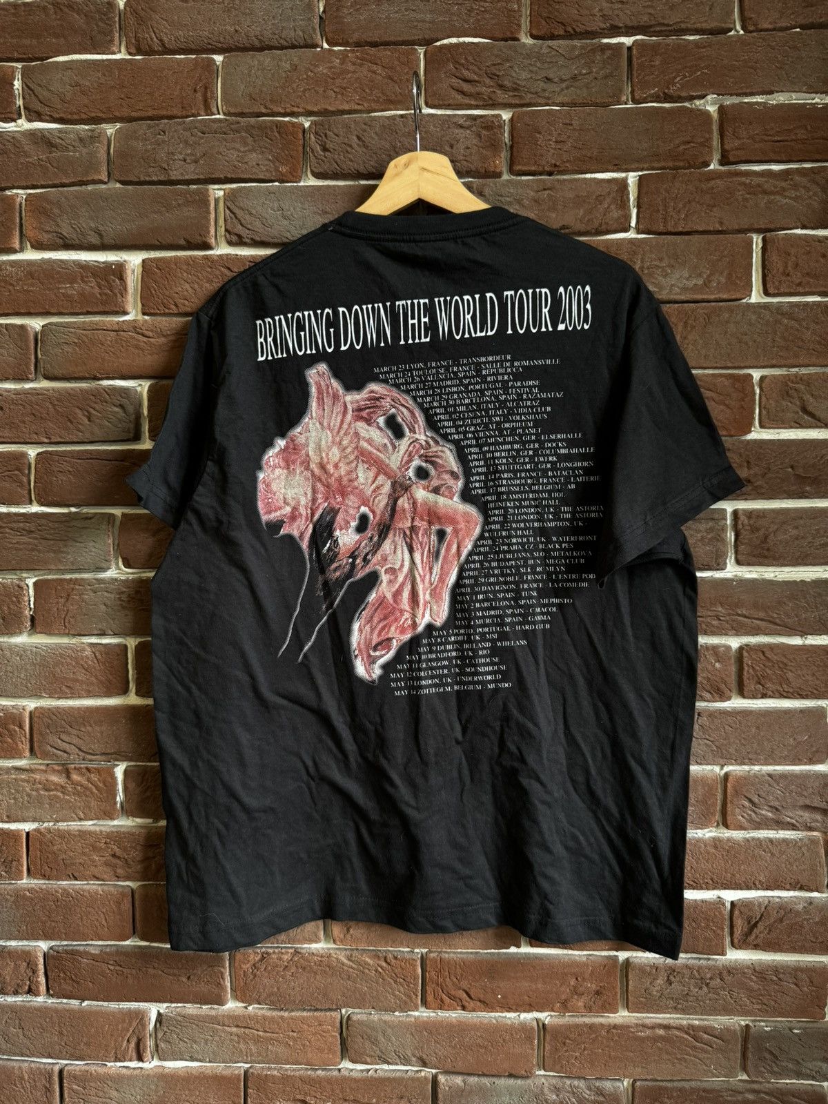 Band Tees Rare Immolation Bringing down Death Metal Band Tshirt Grail Size US L / EU 52-54 / 3 - 2 Thumbnail