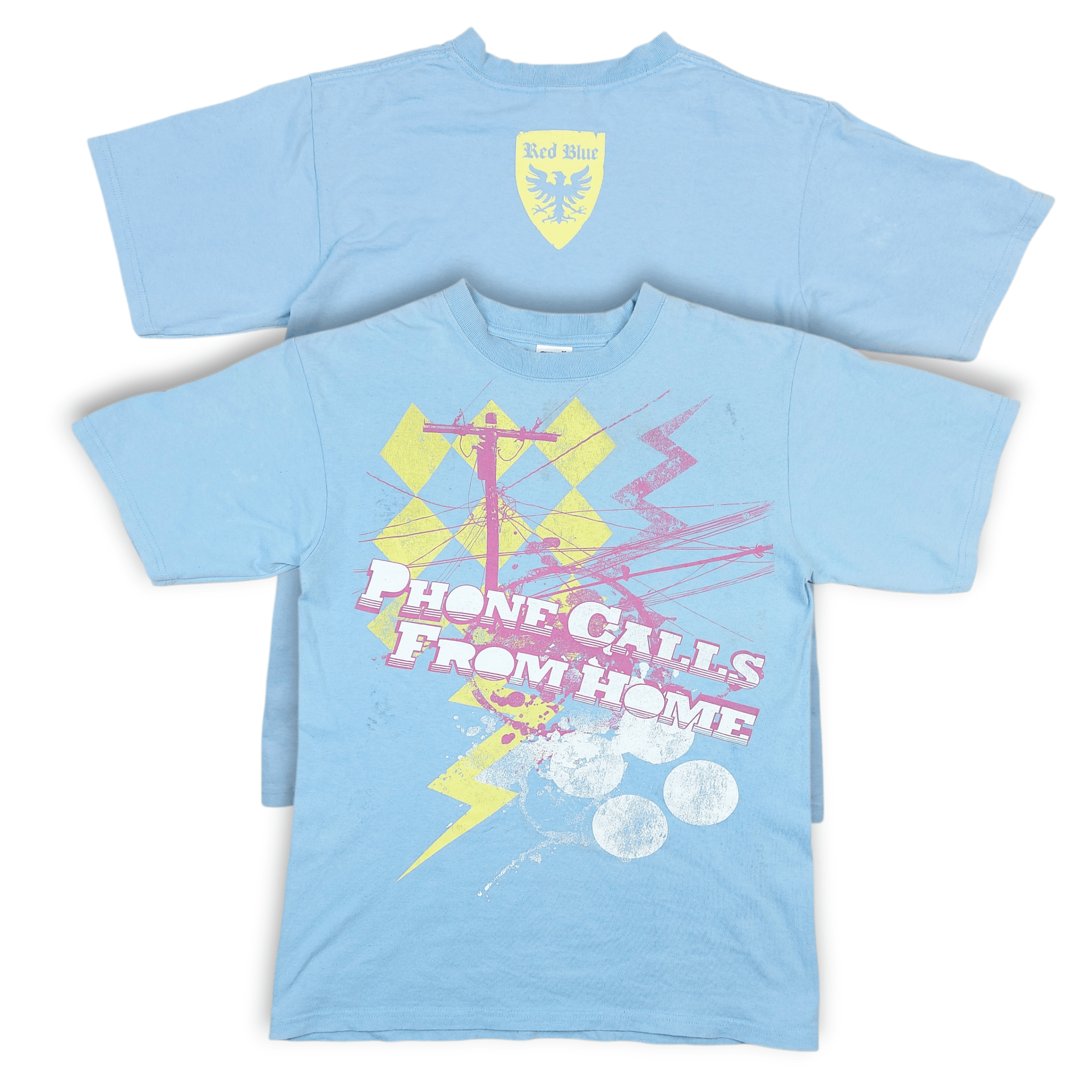 Band Tees Vintage 2008 Phone Calls From Home Band MySpace Era TEE Size US M / EU 48-50 / 2 - 1 Thumbnail