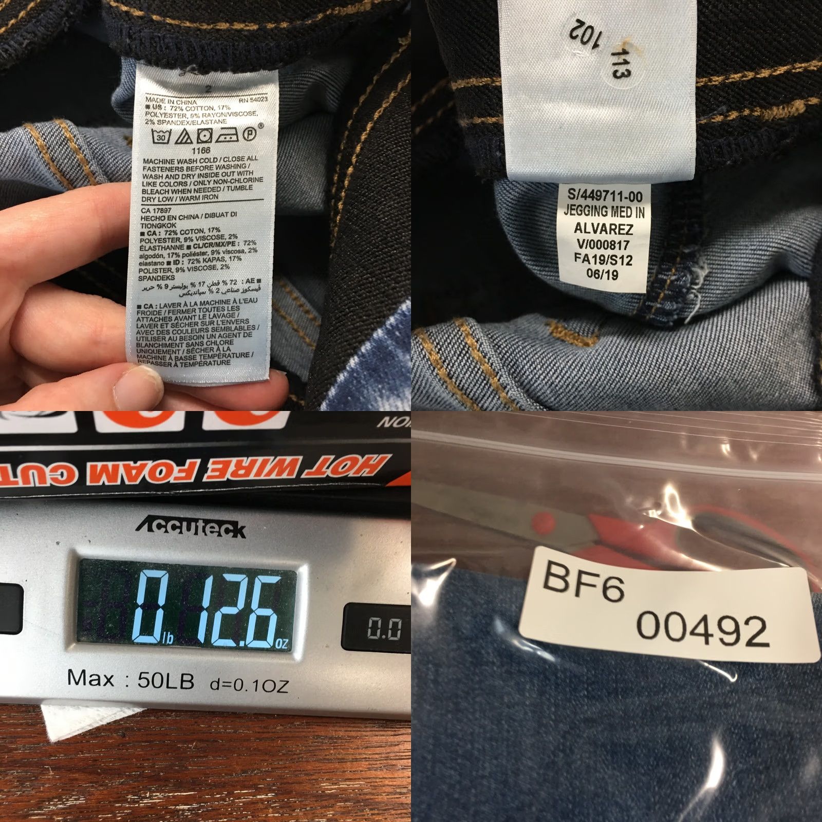 Old Navy Old Navy Jeans Womens 2 (Actual 26X29) Mid Rise Jegging Blue Pull On NEW Shirt Size 26" / US 2 / IT 38 - 10 Thumbnail