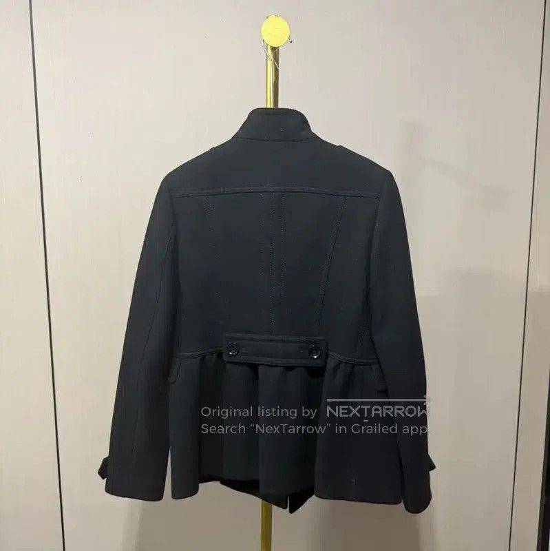 Burberry Burberry Women's Black Wool Short Coat. Size XXS / US 00 / IT 34 - 2 Thumbnail