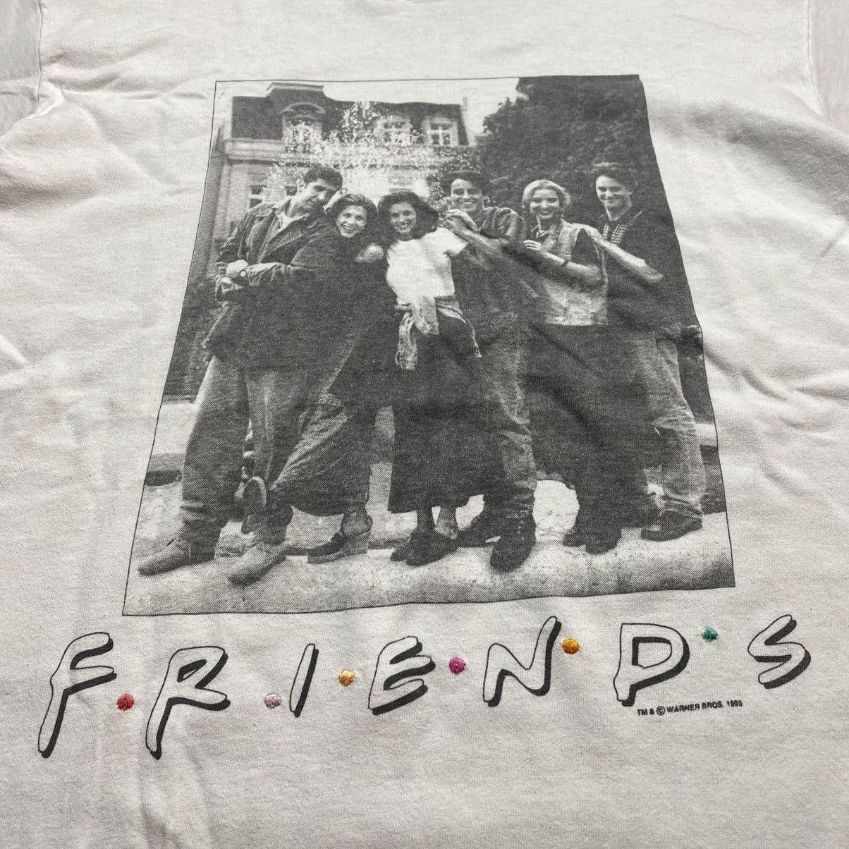 Vintage Vintage 1995 F.R.I.E.N.D.S Series Tee Size US M / EU 48-50 / 2 - 2 Thumbnail