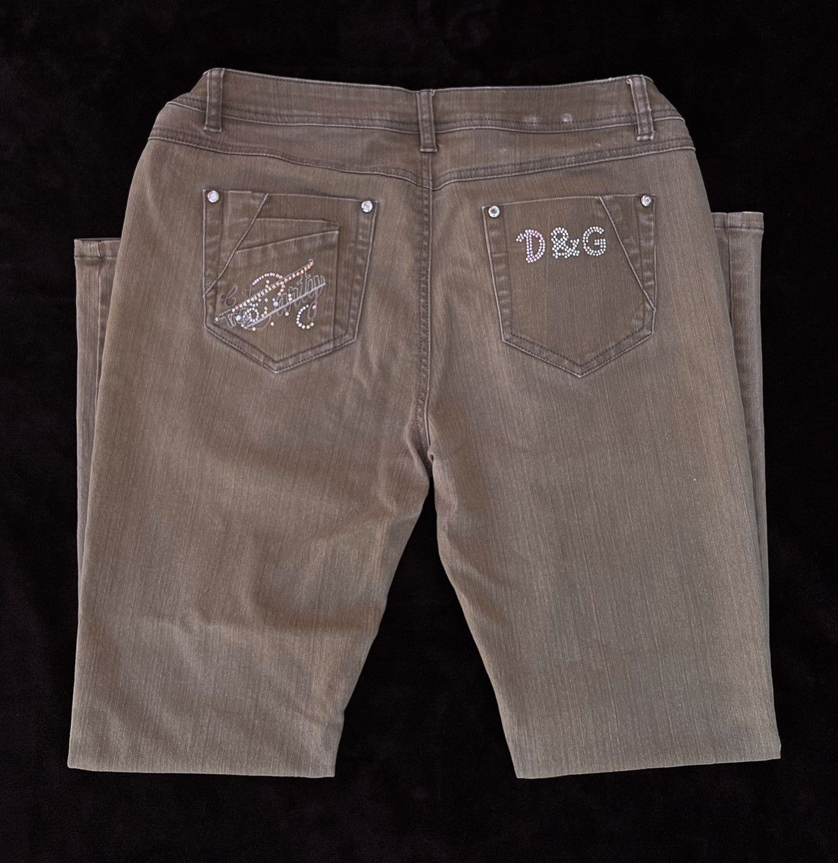 Other × Vintage Y2K D&G Jeans Size 32" / US 10 / IT 46 - 2 Thumbnail