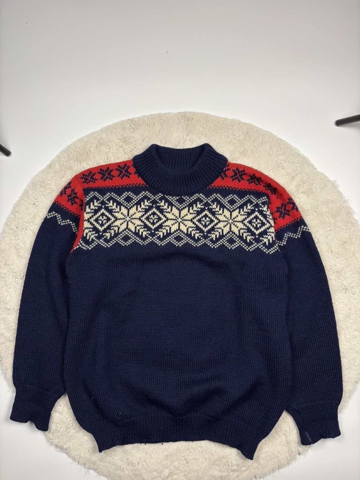 Dale Of Norway Dale Of Norway Vintage Wool Knitted Sweater Rare Size US L / EU 52-54 / 3 - 1 Thumbnail