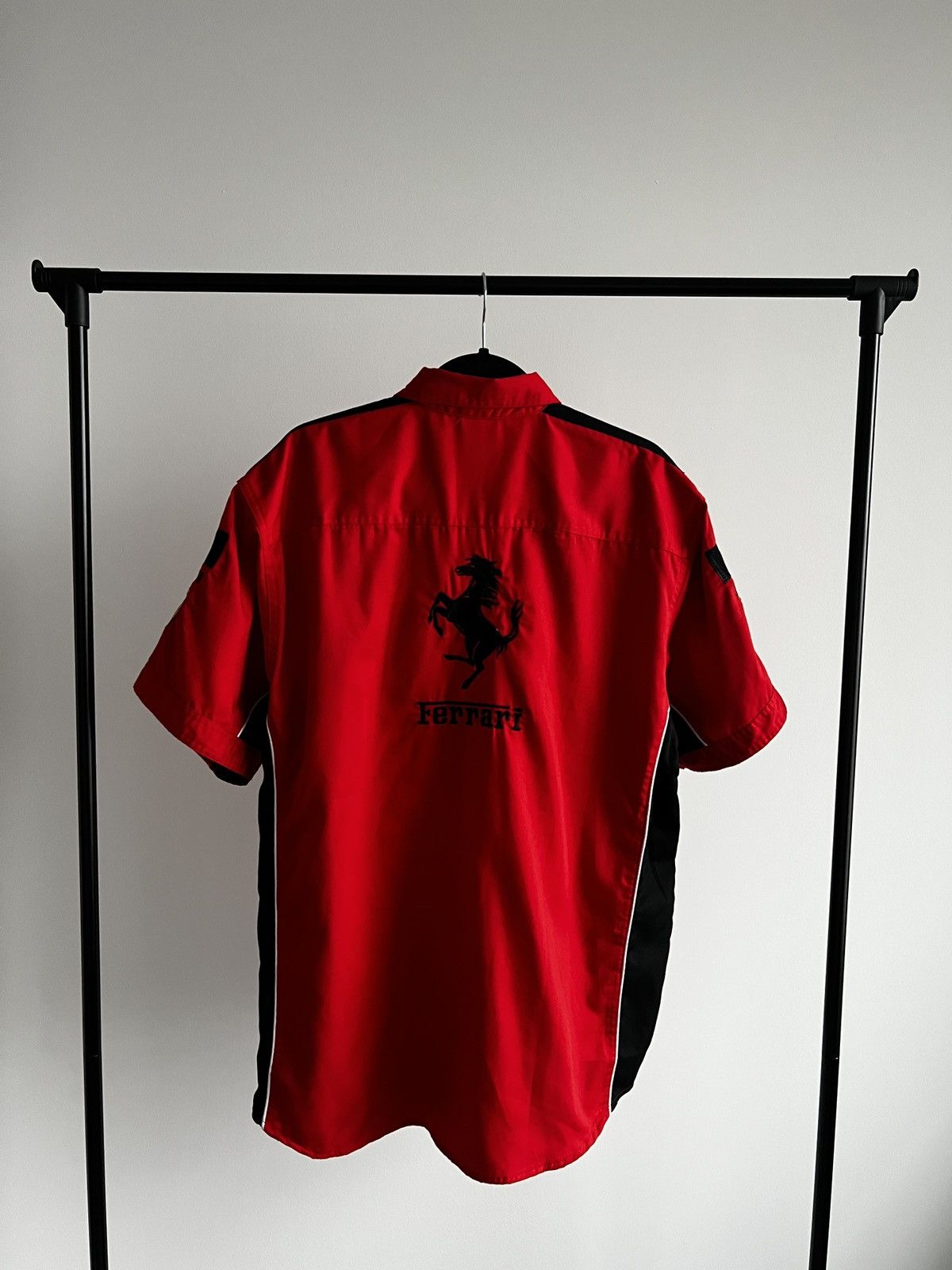 Ferrari Vintage Ferrari 1996 Scuderia F1 Racing Retro Button Shirt Size US XL / EU 56 / 4 - 11 Thumbnail