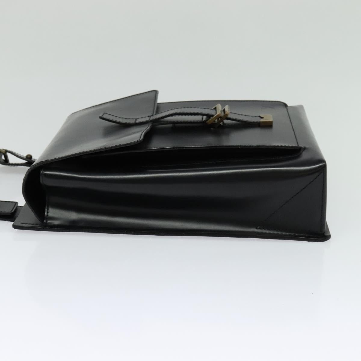 Louis Vuitton LOUIS VUITTON Liege Fantassan Shoulder Bag Leather Black Size ONE SIZE - 3 Thumbnail