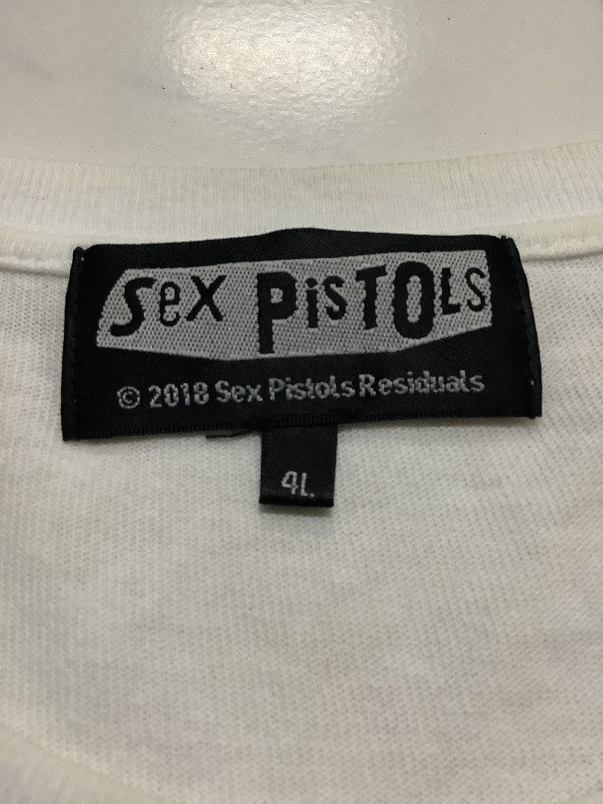 Band Tees Never Mind The Bollocks Sex Pistol Official Merhandise Size US XXL / EU 58 / 5 - 16 Thumbnail