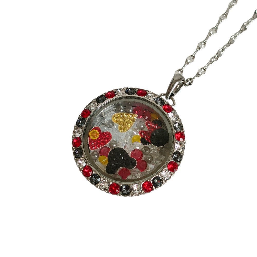 Other Other origami OWL Disney Mickey Mouse Stainless Steel Necklace Metal Necklace DUTY FREE for USA Size ONE SIZE - 1 Thumbnail