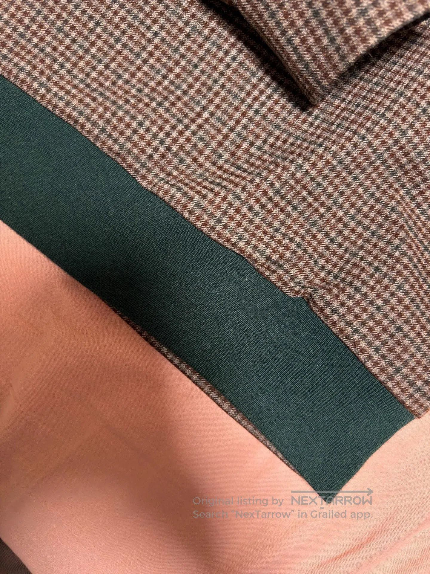 Kolor KOLOR 23AW Houndstooth Paneled Zip Jacket. Size US M / EU 48-50 / 2 - 7 Thumbnail