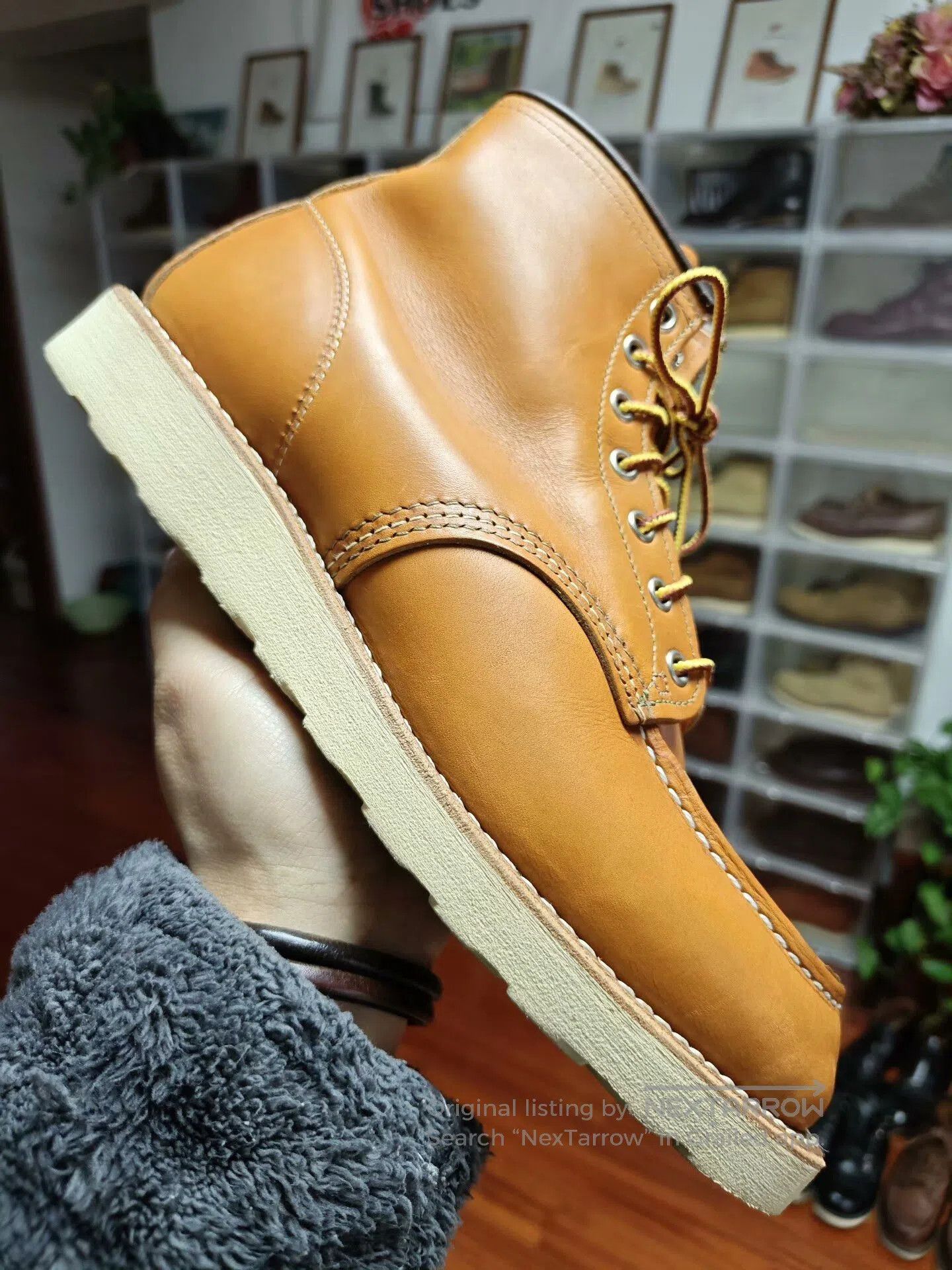 Red Wing Redwing 9875 Old Double Dog Logo. Size US 9 / EU 42 - 2 Thumbnail