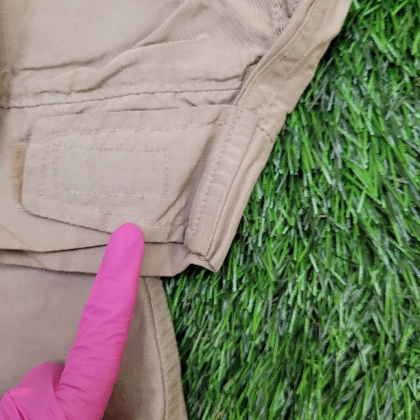 Vintage 90s Woolrich Parka Coat Jacket Women M/L 20x27 Beige