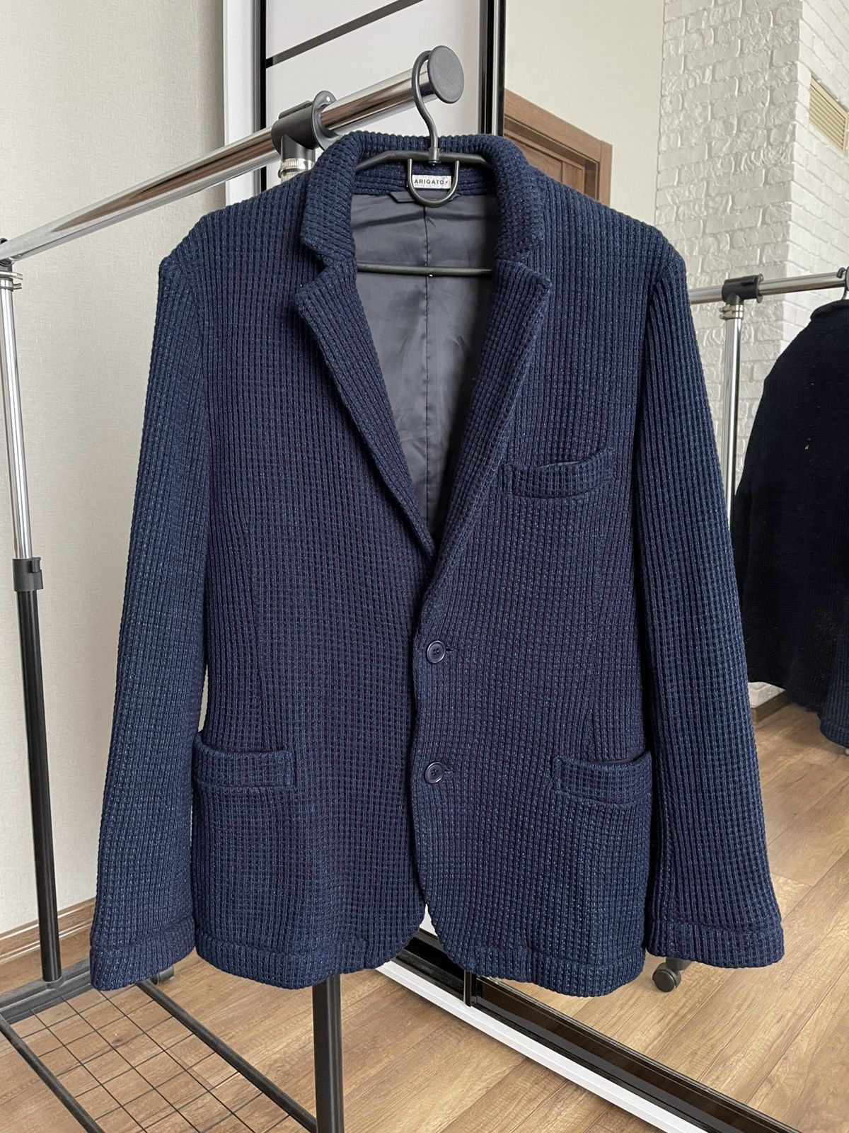 Pure Blue Japan Arigato Indigo Blazer Coat Jacket