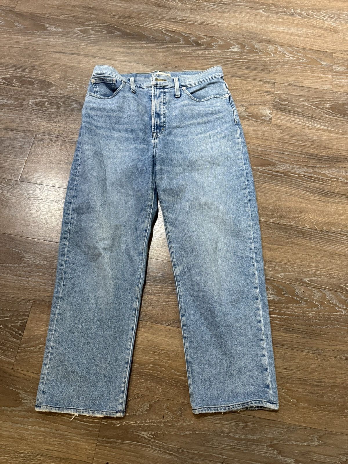 Madewell × Vintage Faded Blue Vintage style denim jeans Size US 29 - 1 Thumbnail