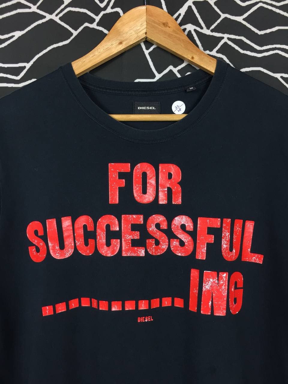 Diesel × Vintage DIESEL For Successful ........ing Wording Tee Size US M / EU 48-50 / 2 - 3 Thumbnail