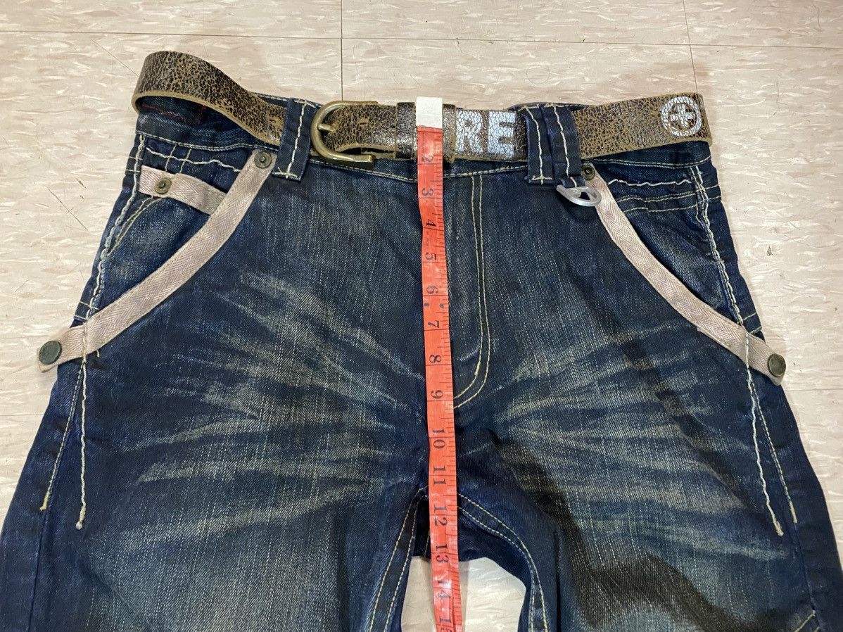 If Six Was Nine Tough jeansmith with leather belt Size US 34 / EU 50 - 13 Thumbnail