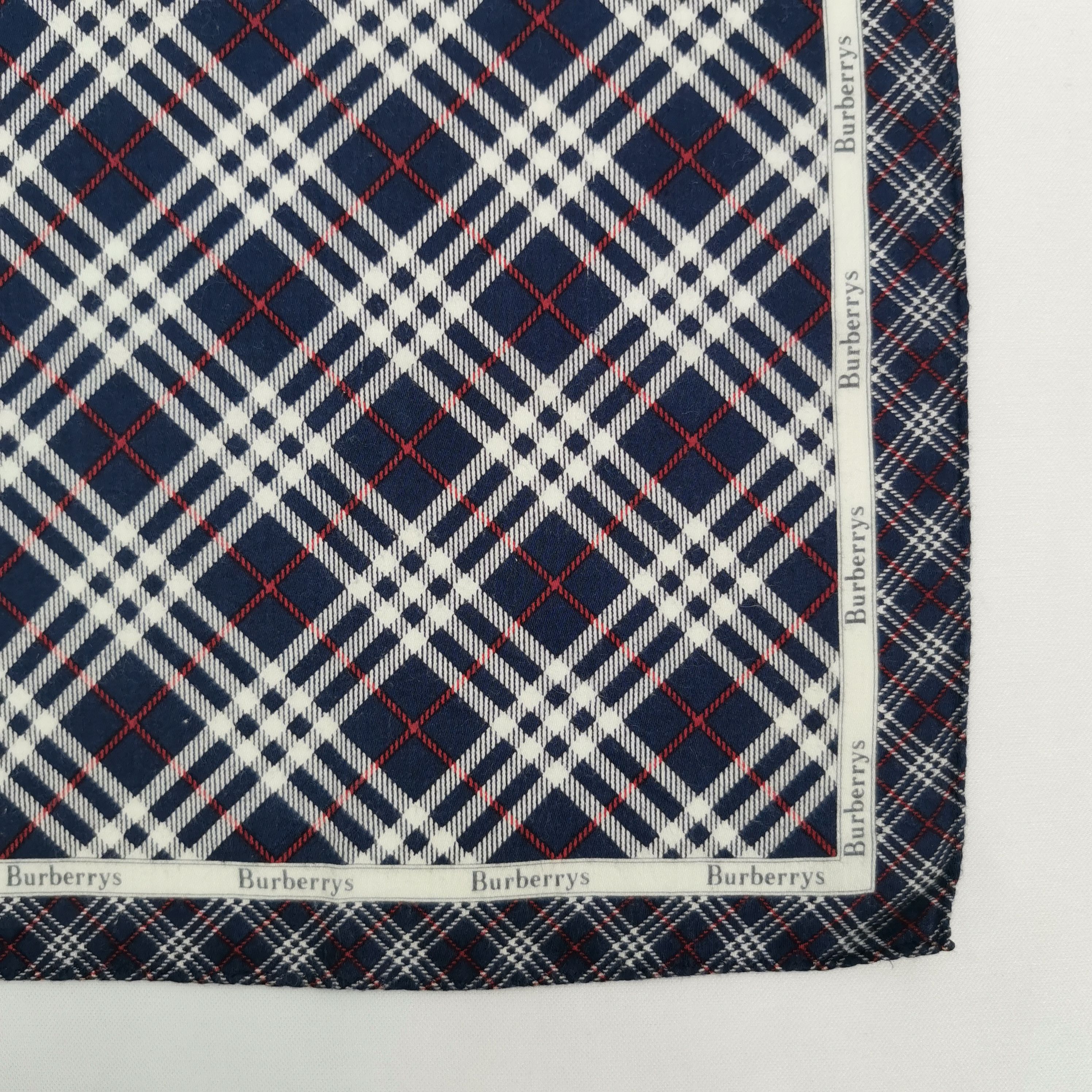 Burberry × Vintage Vintage Burberry Handkerchief Neckerchief Bandana Size ONE SIZE - 3 Thumbnail
