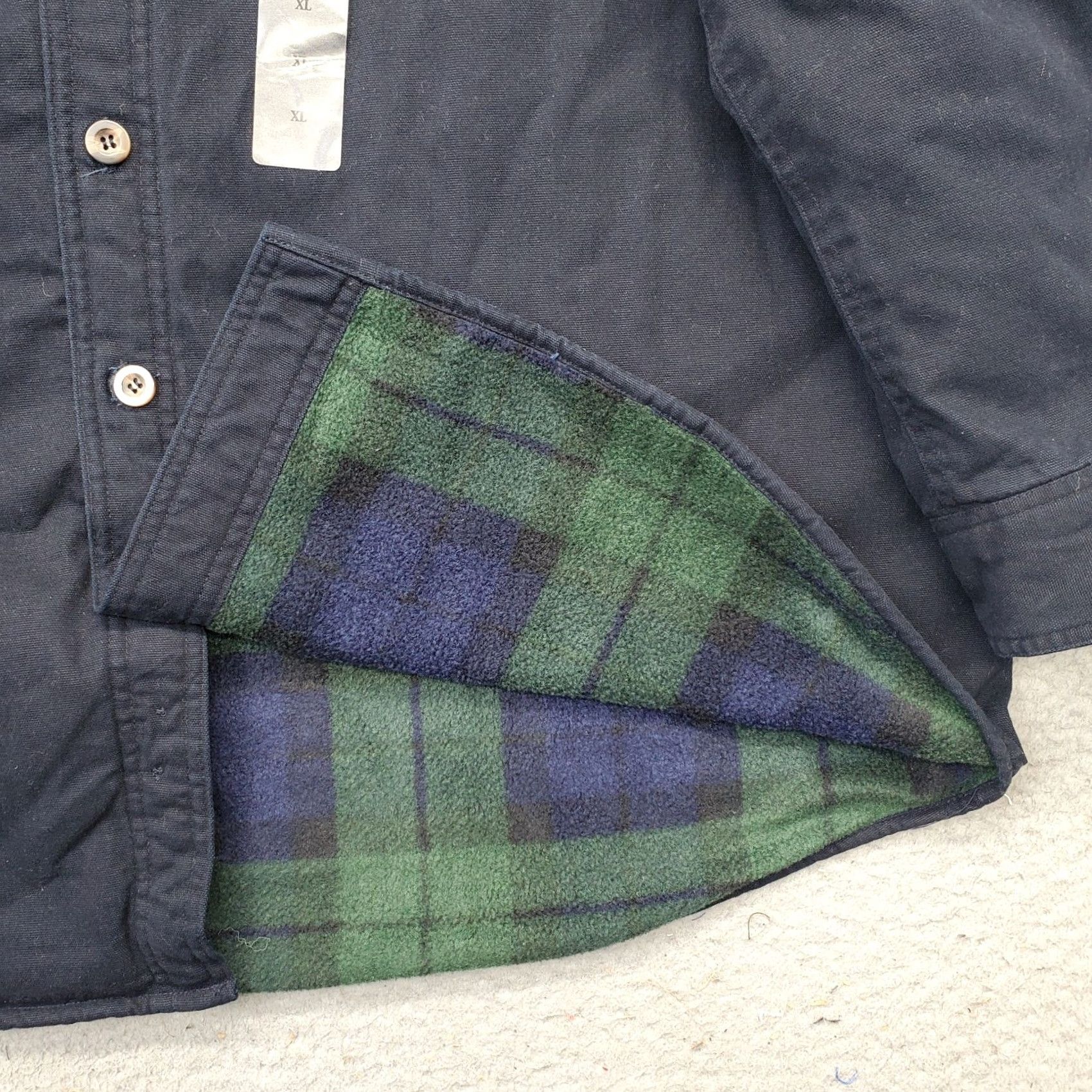 Vintage Vintage Lanesboro Mens XL Navy Shacket Jacket Size US XL / EU 56 / 4 - 5 Thumbnail
