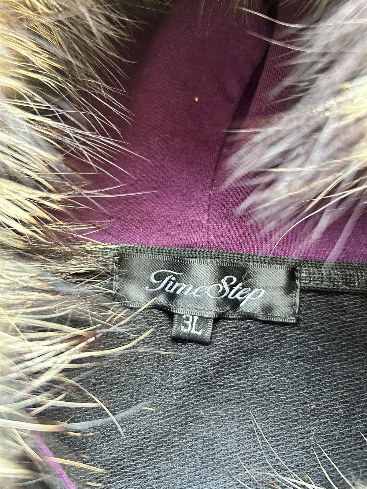 Japanese Brand Japanese Fur Hoodie Poem Time Step Ifsixwasnine lgb Size US L / EU 52-54 / 3 - 9 Thumbnail