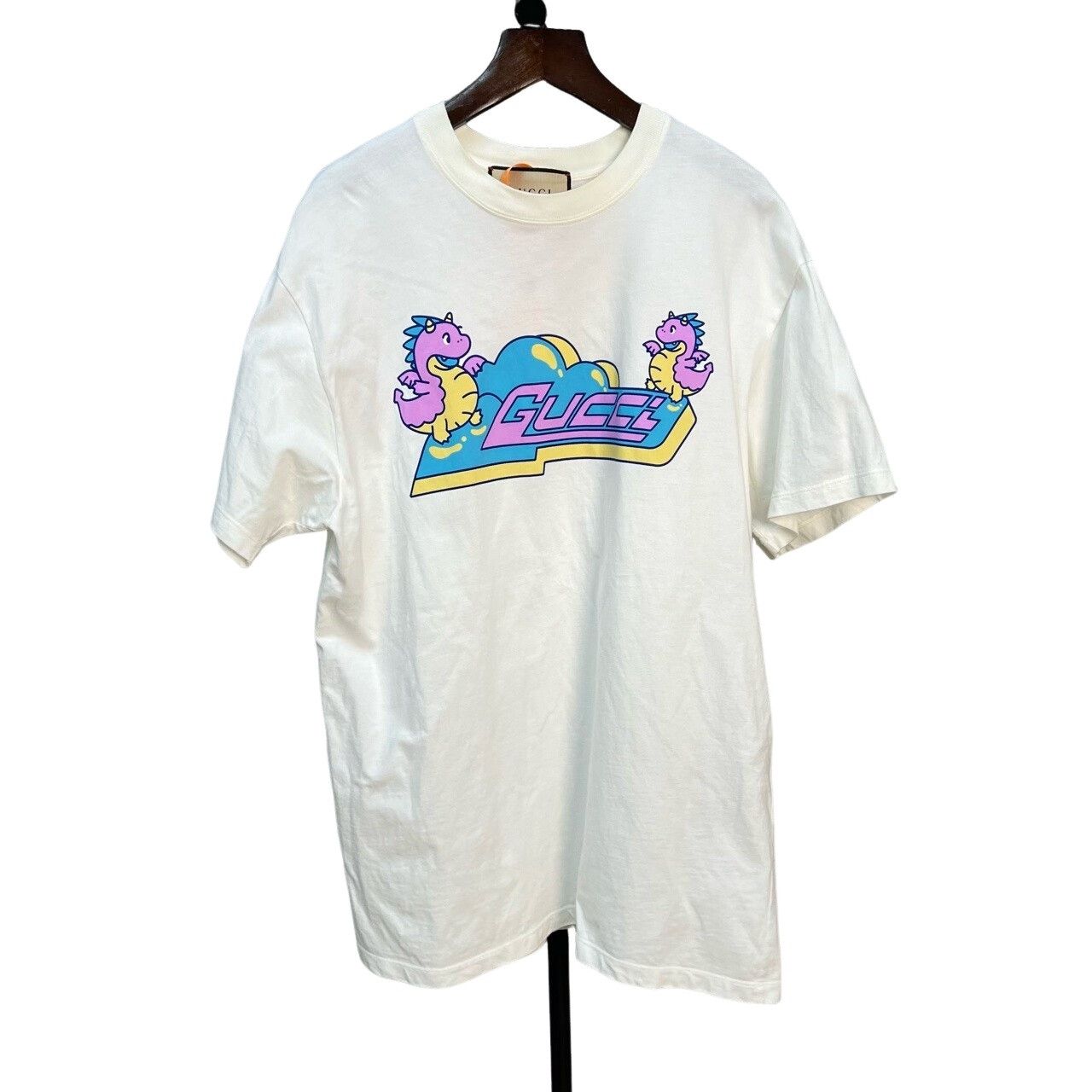 Gucci Gucci Dragon Graphic T-Shirt Size S Size US S / EU 44-46 / 1 - 1 Thumbnail
